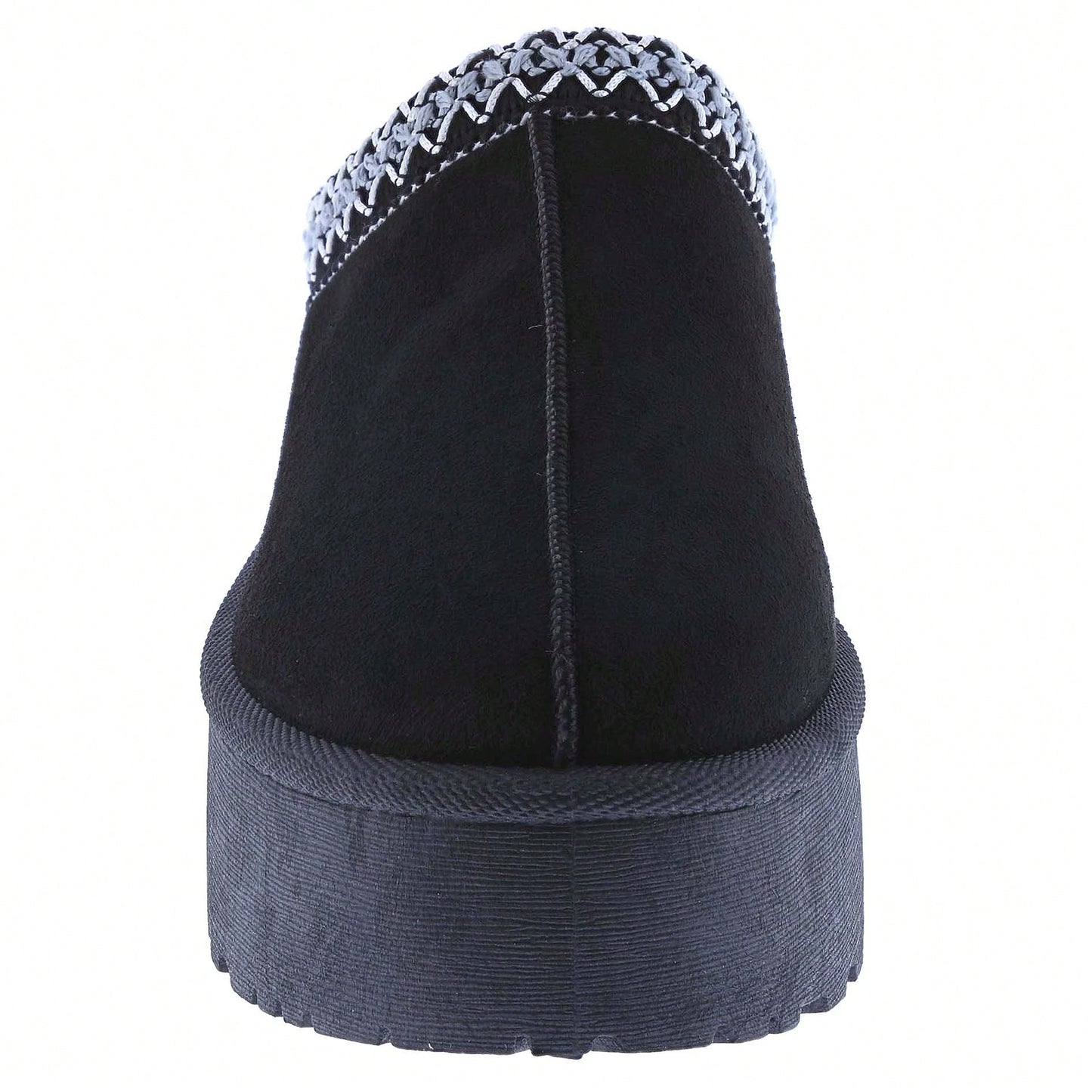 Women's Fur-Lined Slippers - Durable And Warm Outdoor Shoes With Non-Slip Comfort, Thickened Soles, And Platform Snow Boots For Winter