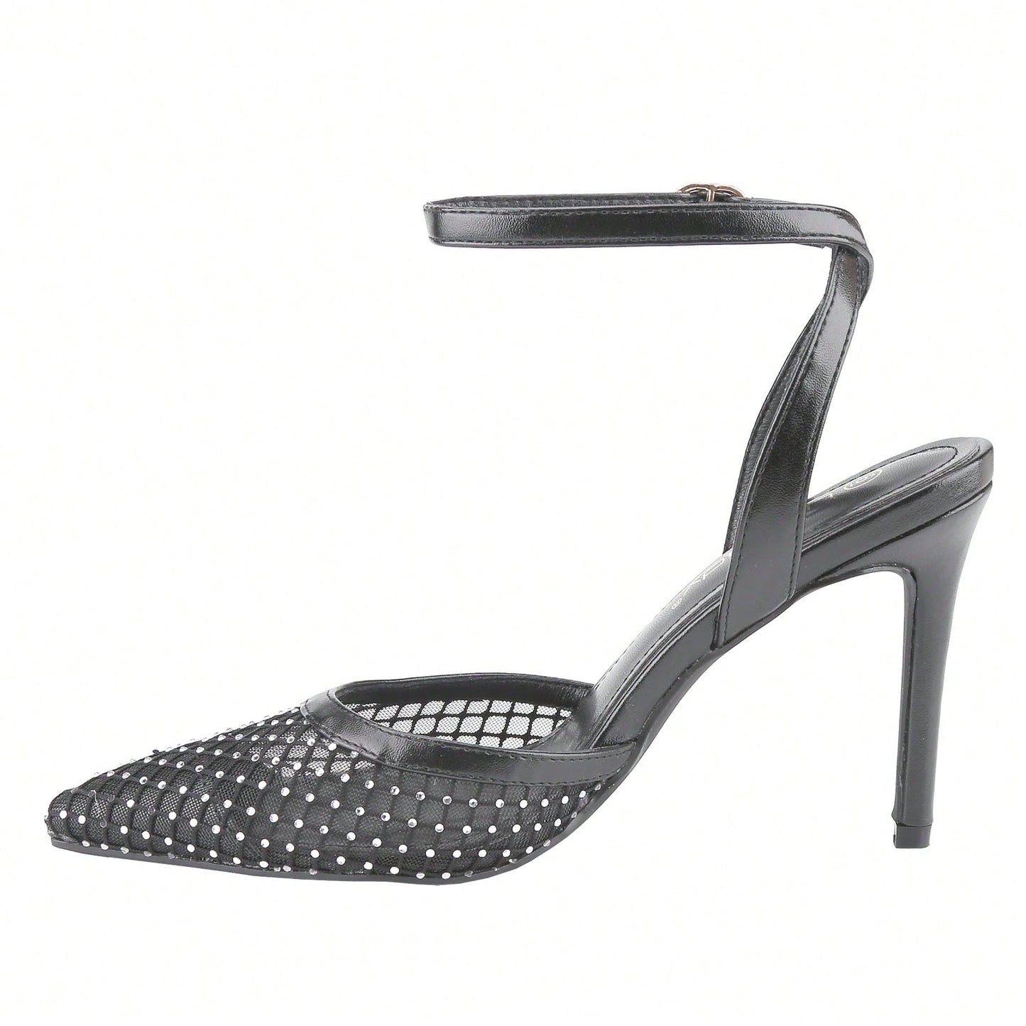 Women's Stilettos Heel Sandals Ankle Strap Slingback Buckle Strap Kitten Heel