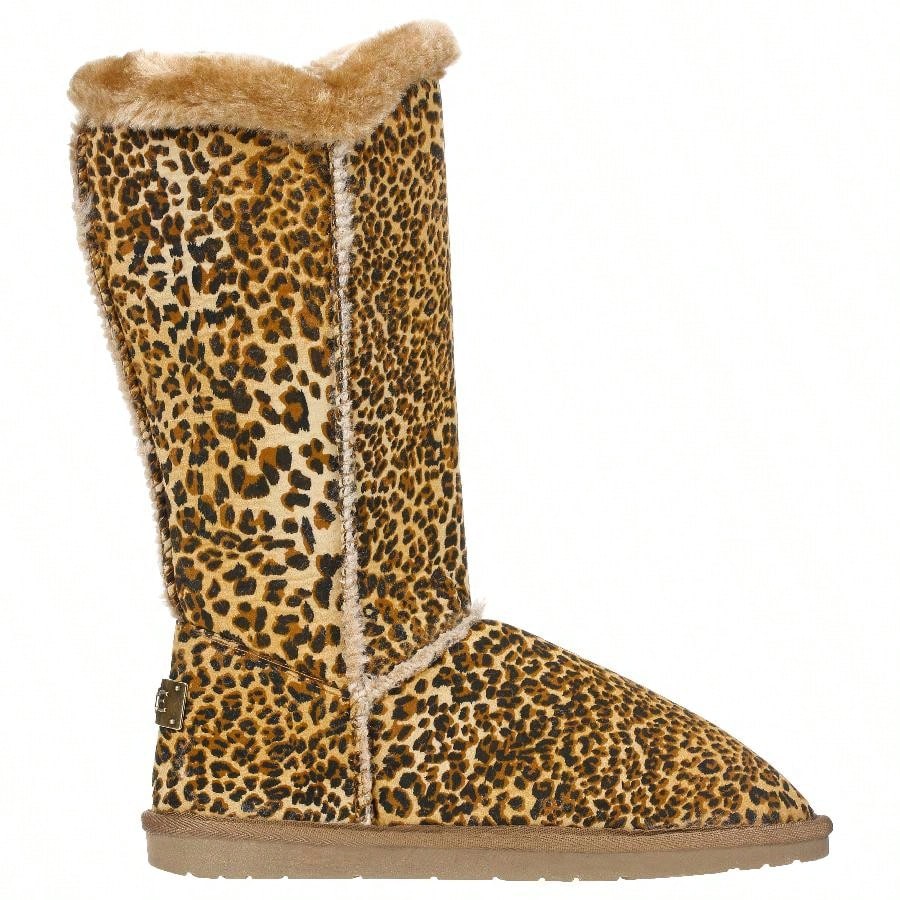 Women's Snow Boots Fleece Lined Solid Color Mid-Calf Flat Snow Boots Fur Lined Winter Boots
