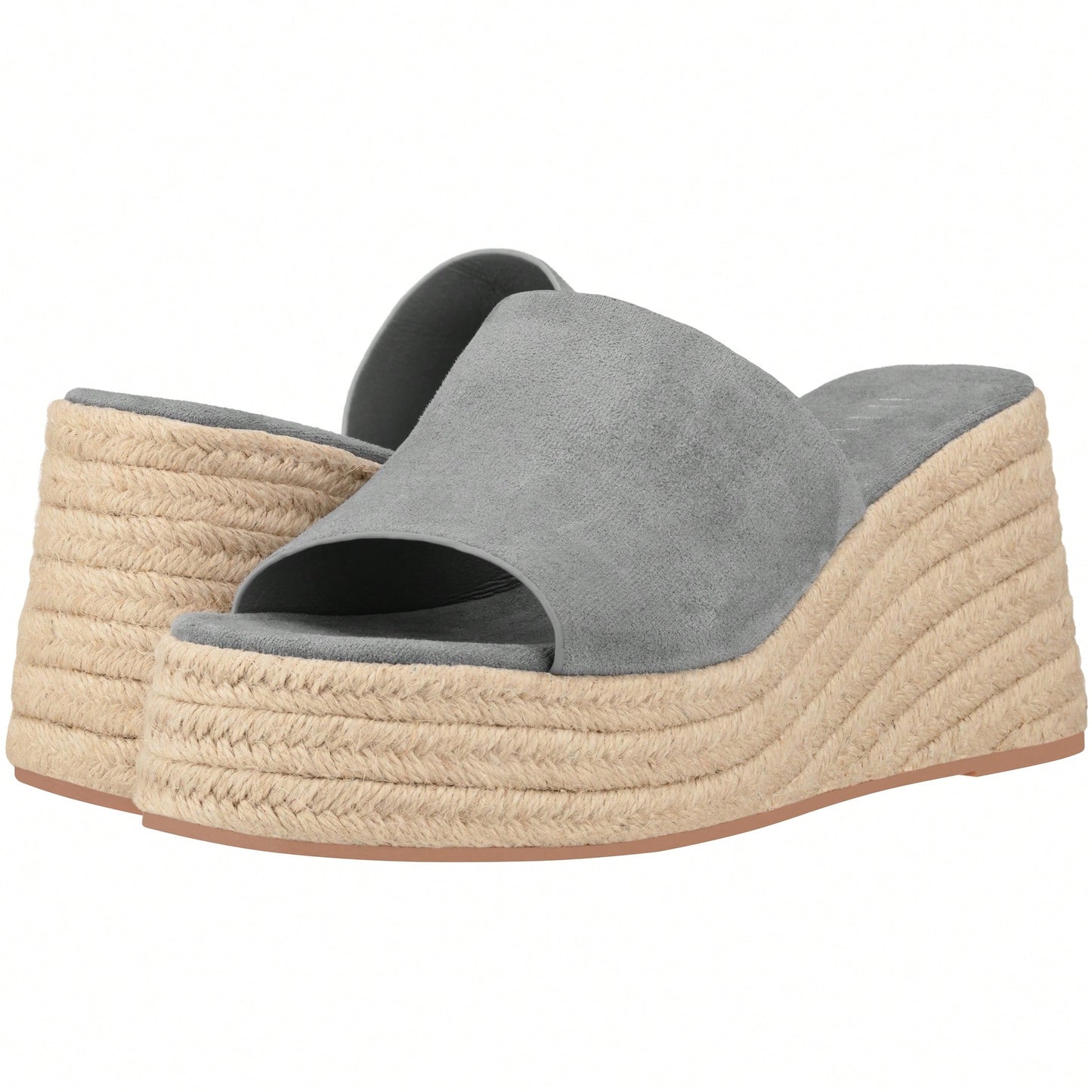 Women's Wedge Sandal Espadrille Platform Slip On Open Toe Wedge Heel Sandals