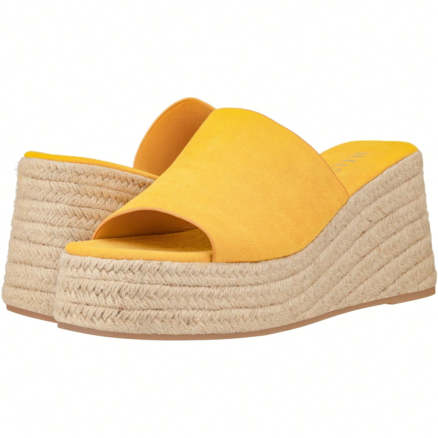 Women's Wedge Sandal Espadrille Platform Slip On Open Toe Wedge Heel Sandals