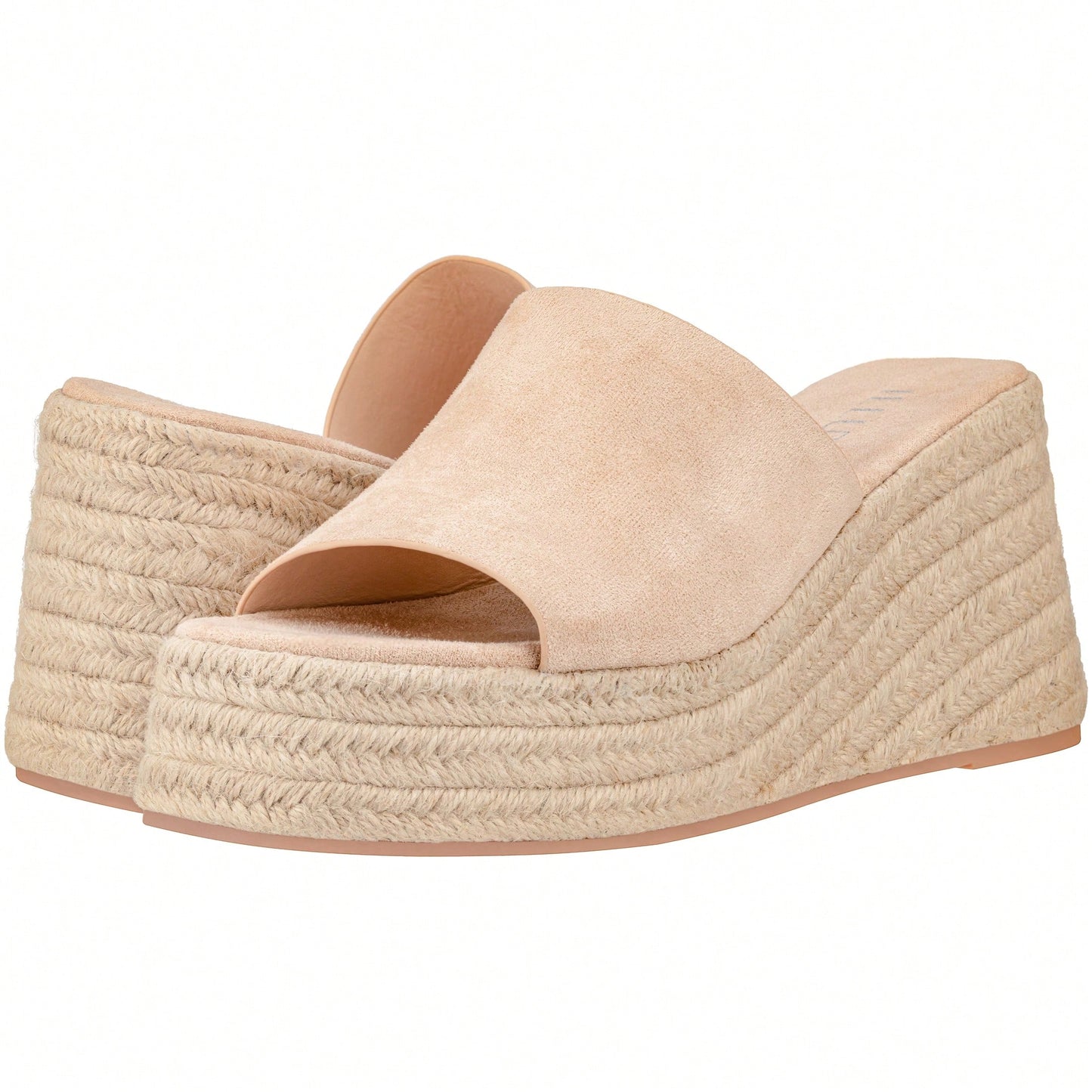 Women's Wedge Sandal Espadrille Platform Slip On Open Toe Wedge Heel Sandals