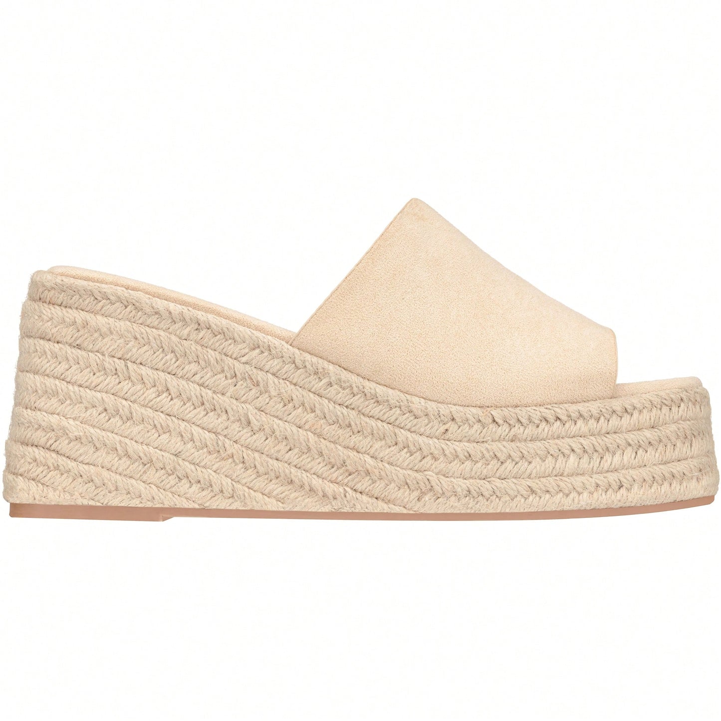 Women's Wedge Sandal Espadrille Platform Slip On Open Toe Wedge Heel Sandals