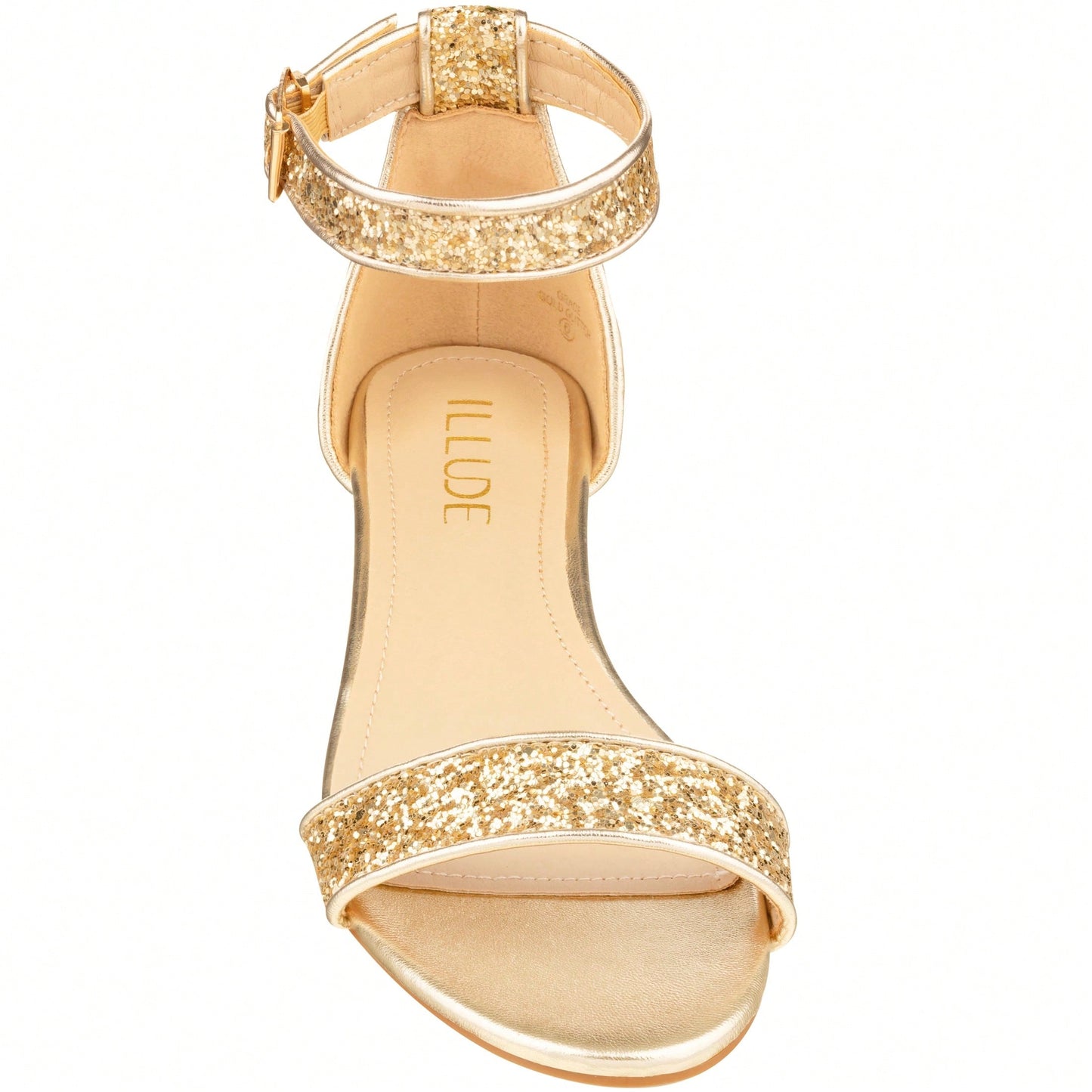 Women's Adjustable Ankle Strap Open Toe Low Wedge Sandal Comfortable Platform Heeled Sandals Suede