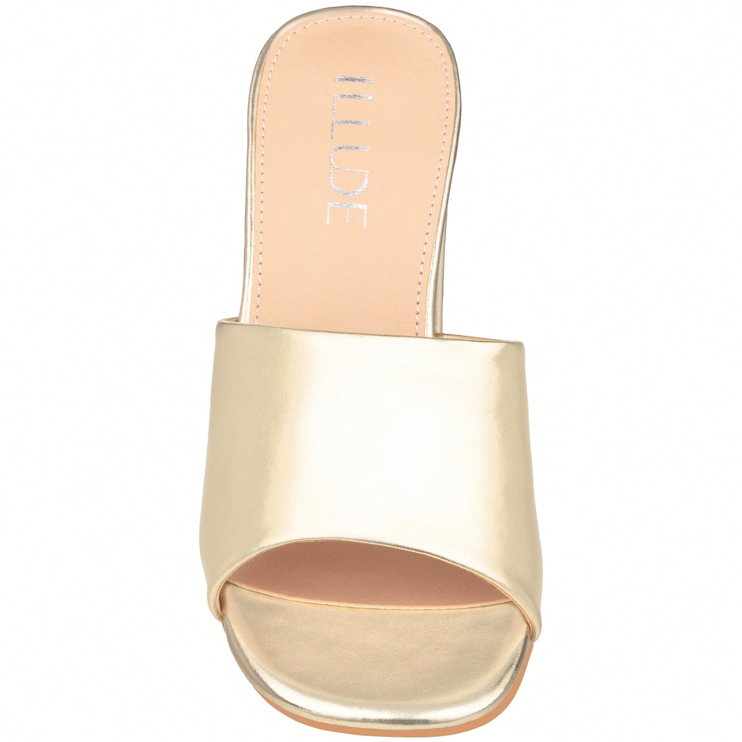 Women's Chunky Heeled Mule Sandals Low Heel Sandals Single Strap Square Toe Chunky Heeled Sandal Suede
