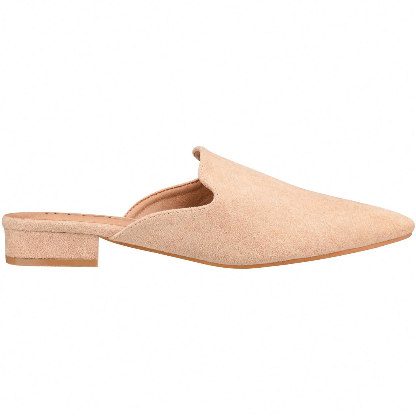 Women's Flat Mules Point Toe Loafer Mule Flats Backless Slip On Slides Loafer Shoes