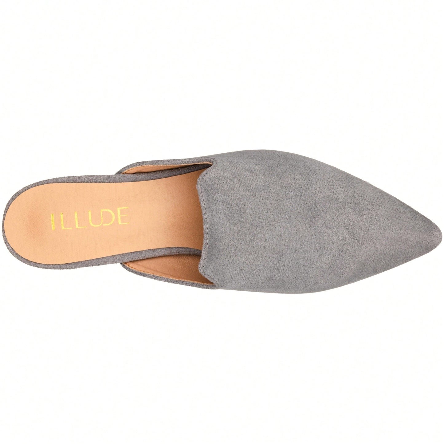 Women's Flat Mules Point Toe Loafer Mule Flats Backless Slip On Slides Loafer Shoes