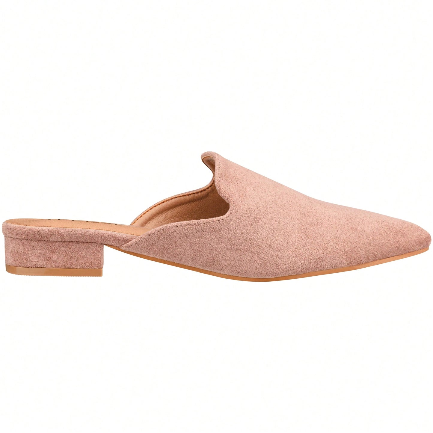 Women's Flat Mules Point Toe Loafer Mule Flats Backless Slip On Slides Loafer Shoes