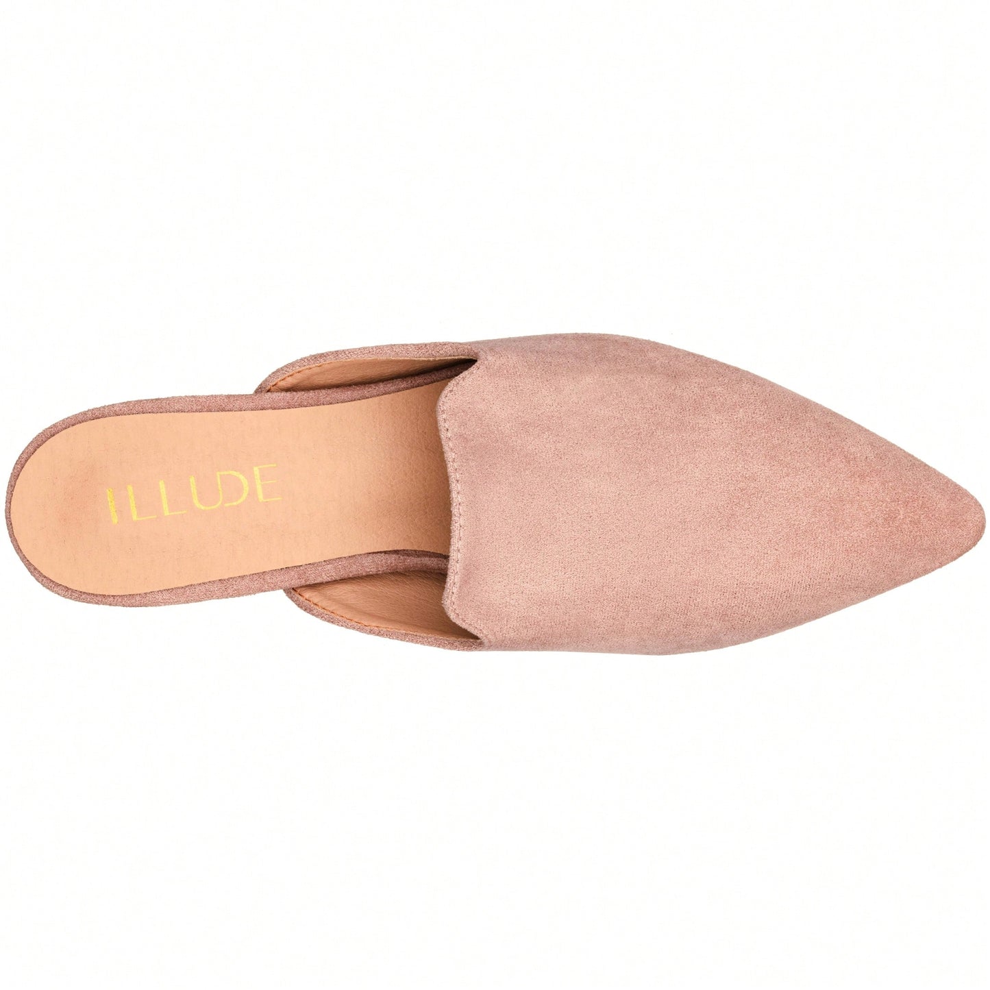 Women's Flat Mules Point Toe Loafer Mule Flats Backless Slip On Slides Loafer Shoes