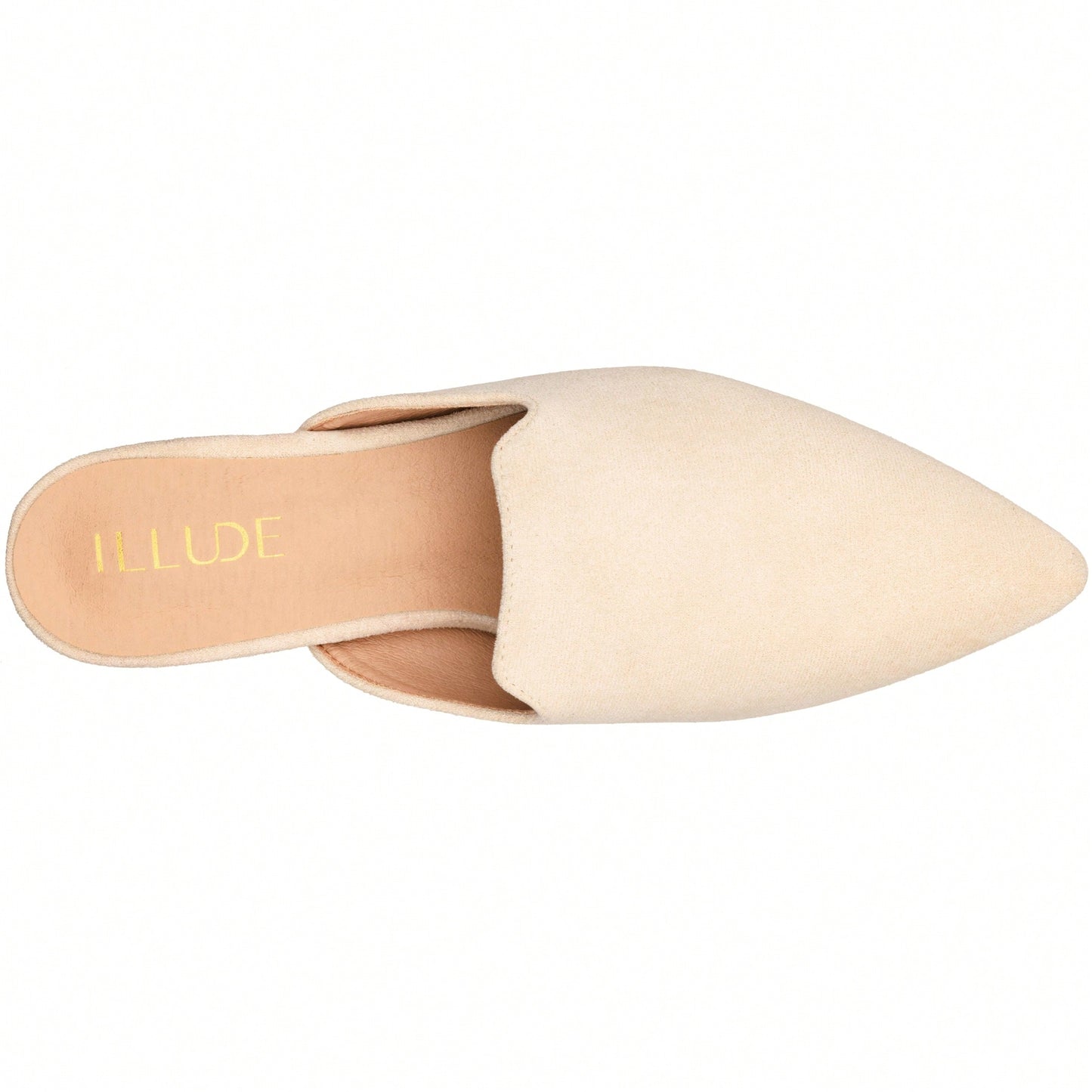 Women's Flat Mules Point Toe Loafer Mule Flats Backless Slip On Slides Loafer Shoes
