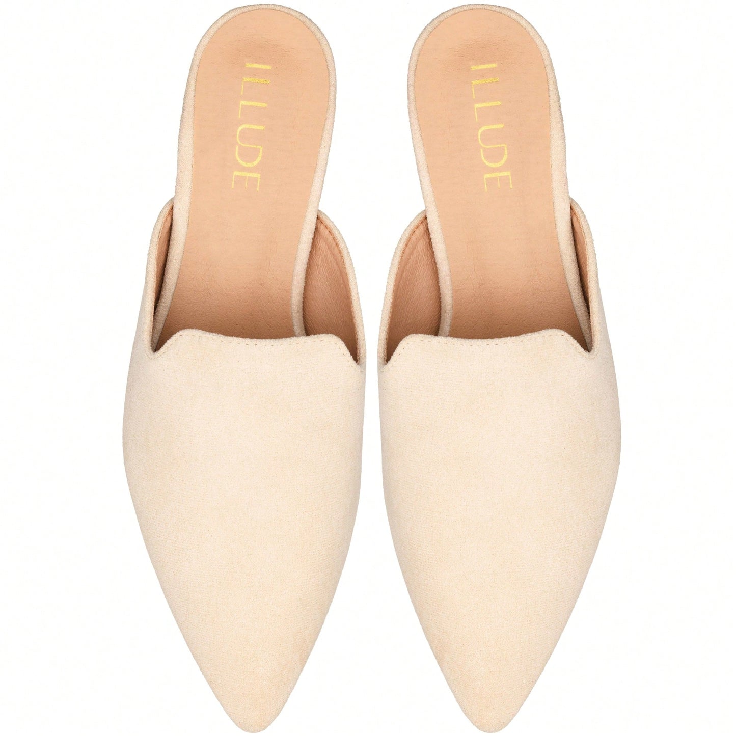Women's Flat Mules Point Toe Loafer Mule Flats Backless Slip On Slides Loafer Shoes
