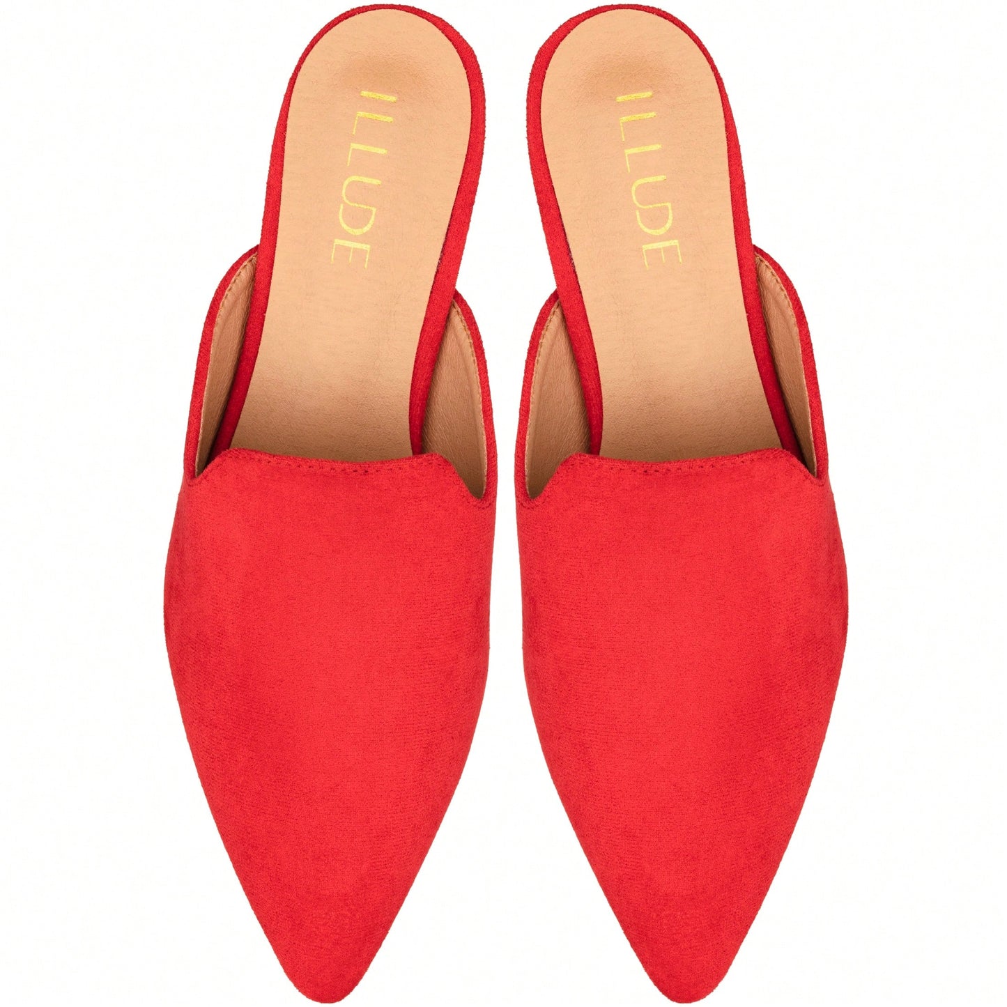 Women's Flat Mules Point Toe Loafer Mule Flats Backless Slip On Slides Loafer Shoes