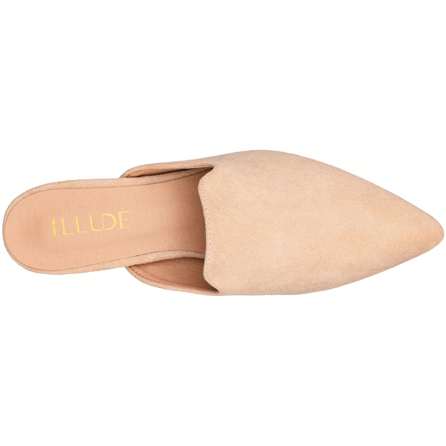 Women's Flat Mules Point Toe Loafer Mule Flats Backless Slip On Slides Loafer Shoes