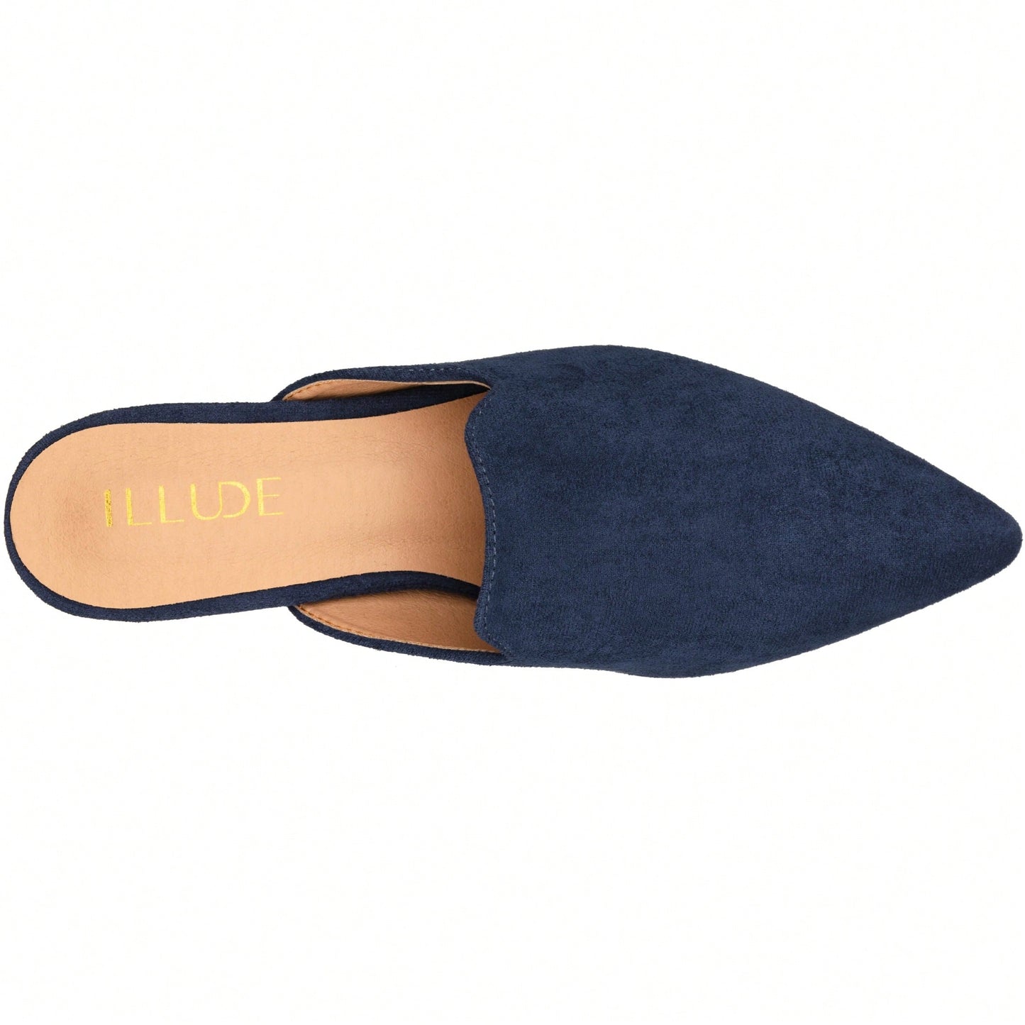 Women's Flat Mules Point Toe Loafer Mule Flats Backless Slip On Slides Loafer Shoes