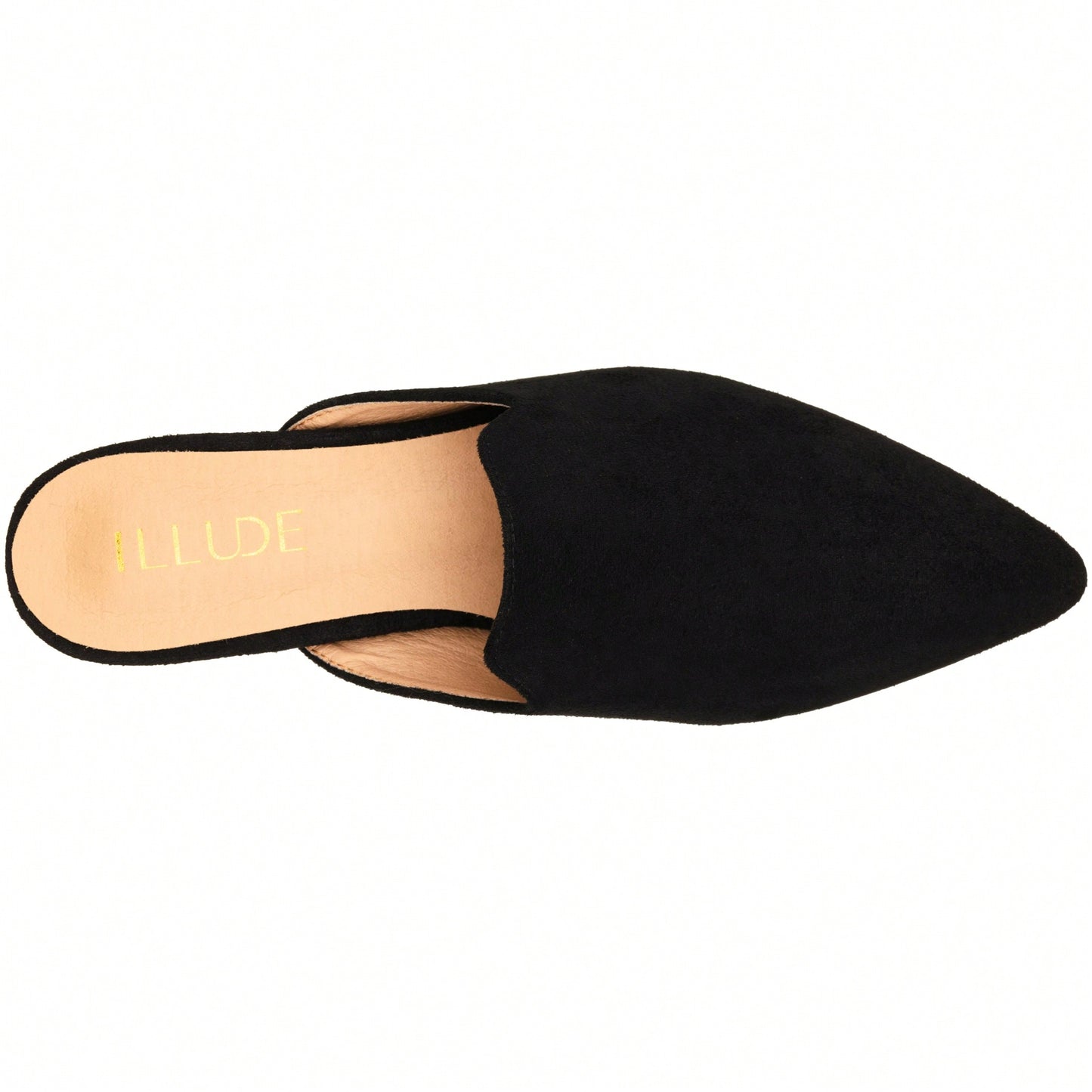 Women's Flat Mules Point Toe Loafer Mule Flats Backless Slip On Slides Loafer Shoes