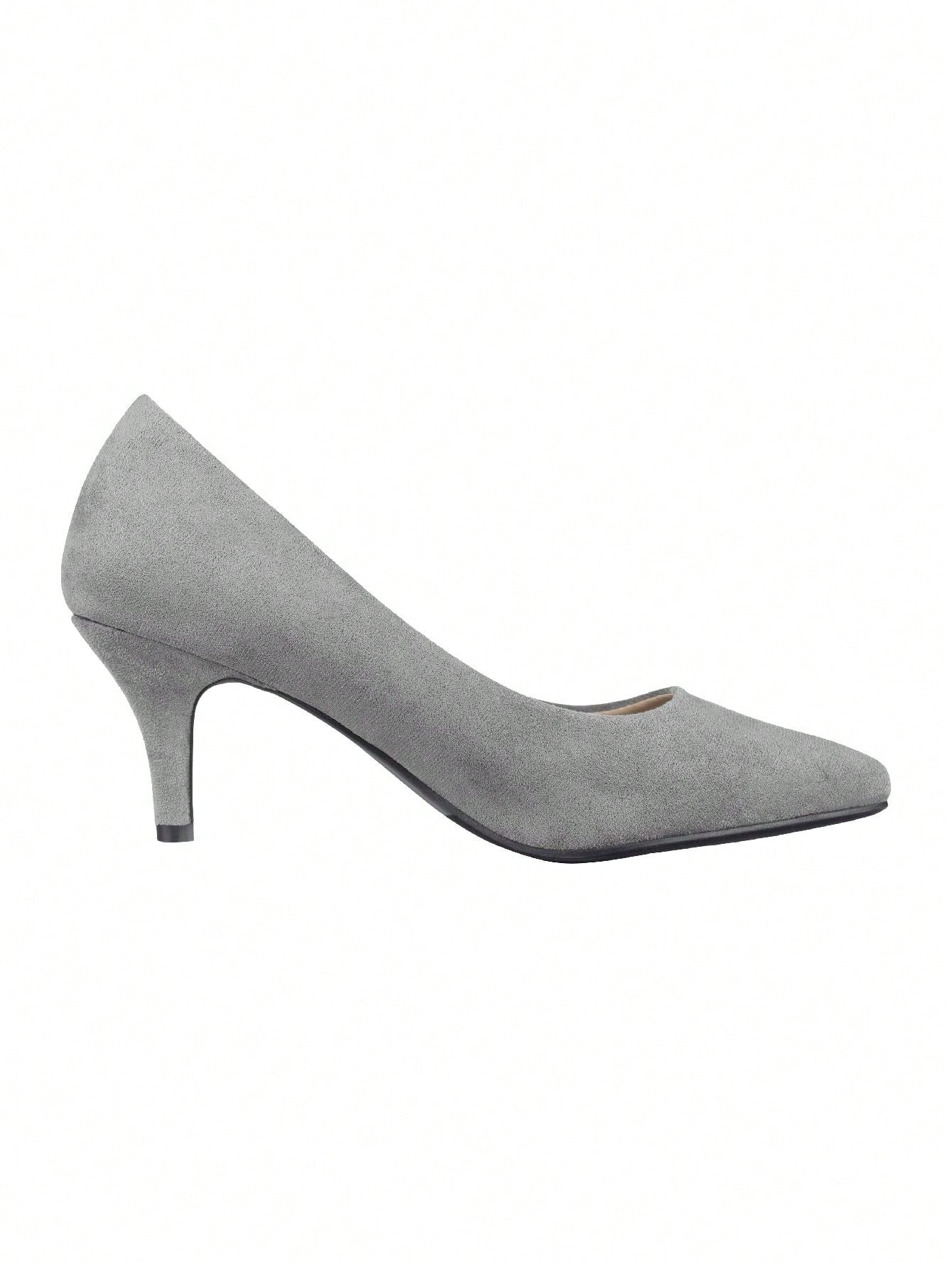 Women's Pointed Toe Stiletto Heels Thin Heel Pump Pointed Toe Low Heel Pumps PU