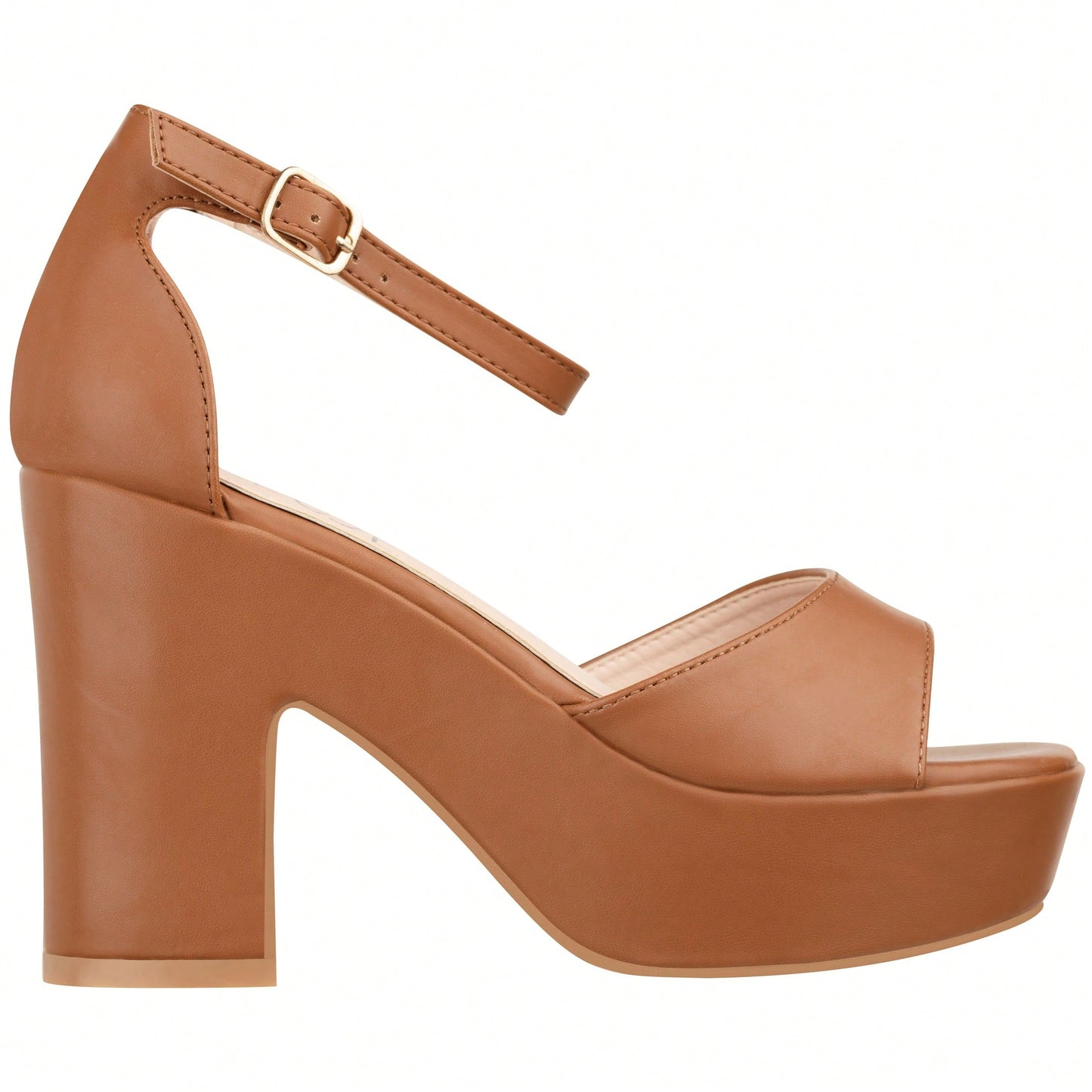 Women Platform Chunky Heeled Sandals Ankle Strap Sexy Open Toe Heels Chunky Block Platform Wedge Sandals