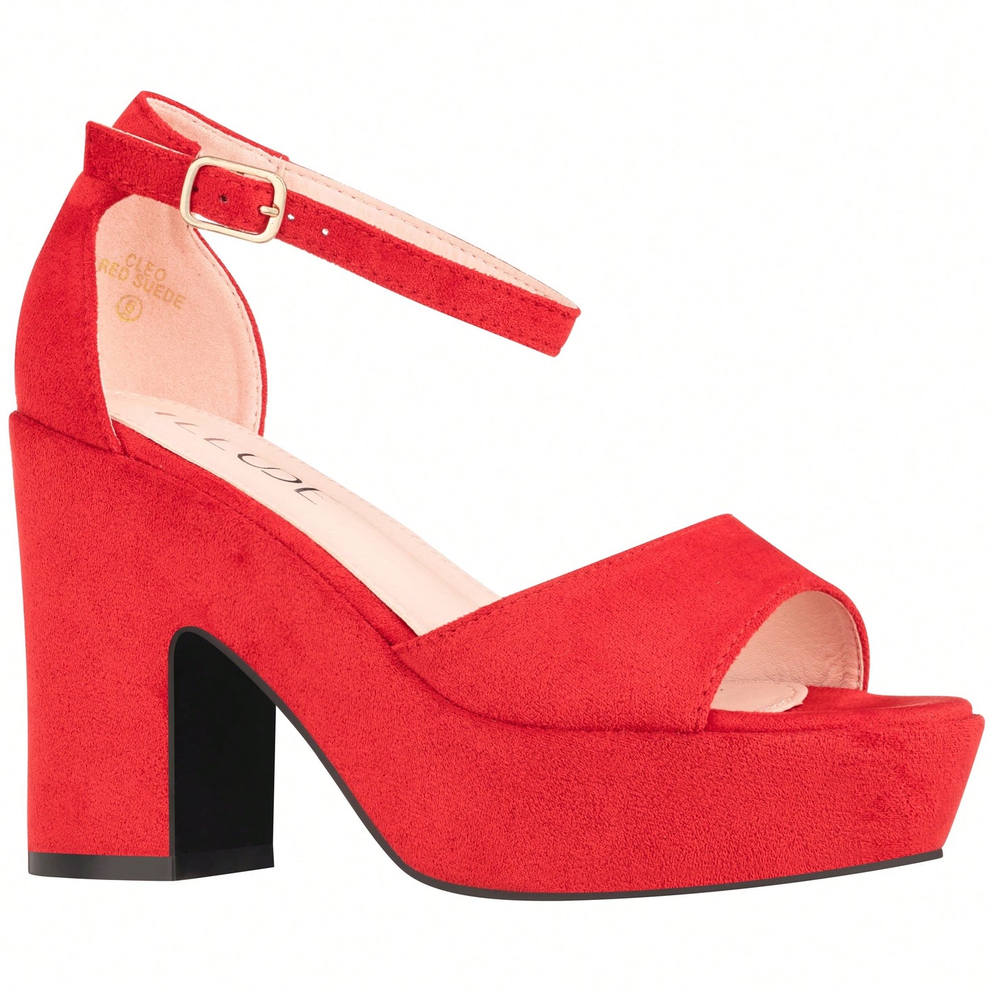 Women Platform Chunky Heeled Sandals Ankle Strap Sexy Open Toe Heels Chunky Block Platform Wedge Sandals