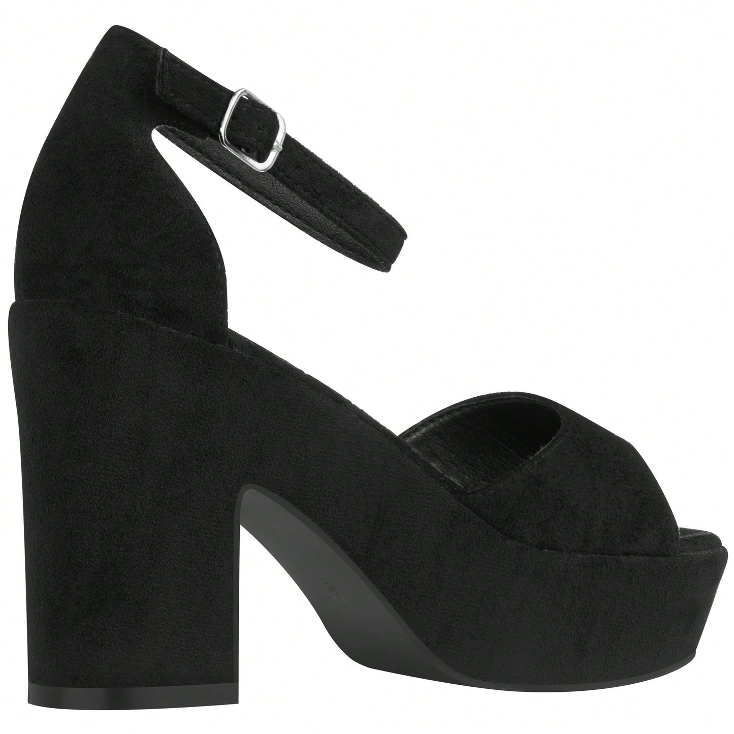 Women Platform Chunky Heeled Sandals Ankle Strap Sexy Open Toe Heels Chunky Block Platform Wedge Sandals