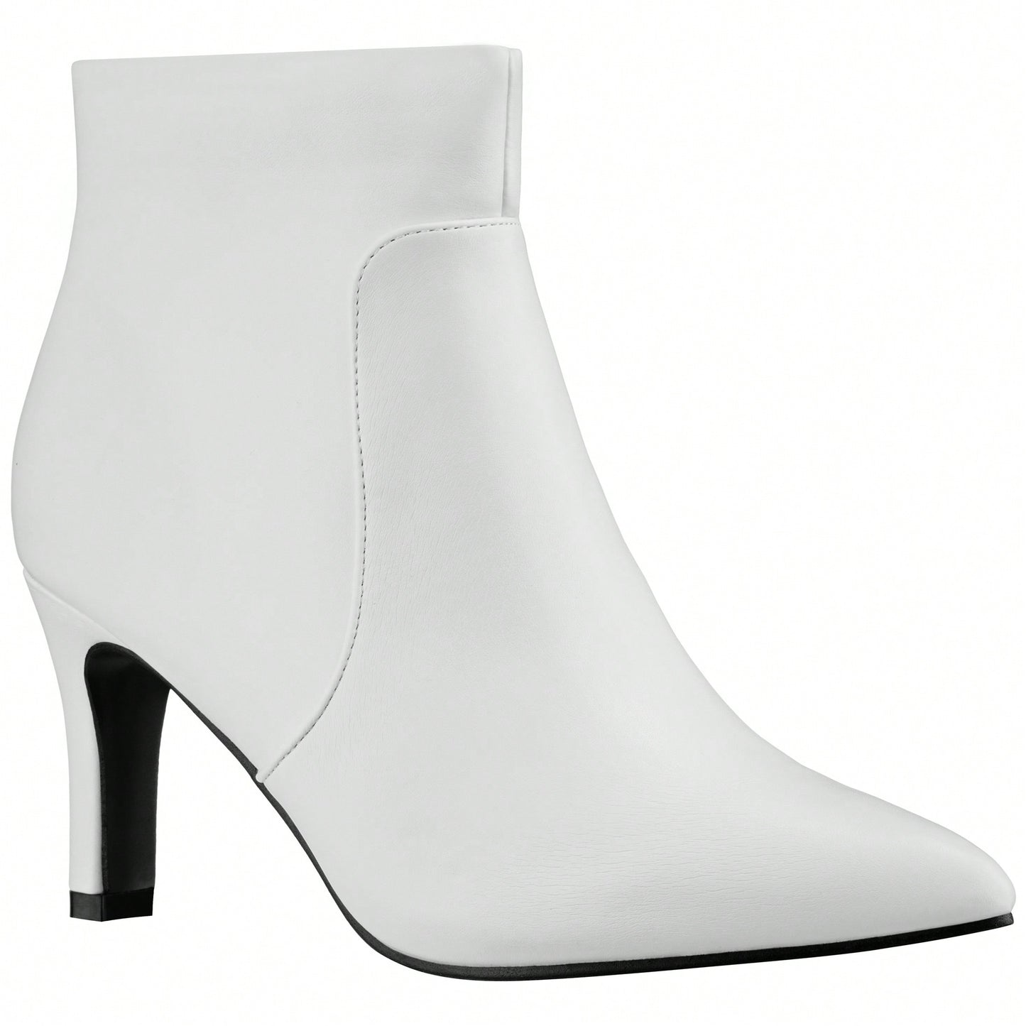 Women's Pointed Toe Stiletto Heel Ankle Boots Thin High Heel Fashionable Ankle Boots Short Boots High Heel Ankle Boots Winter Booties