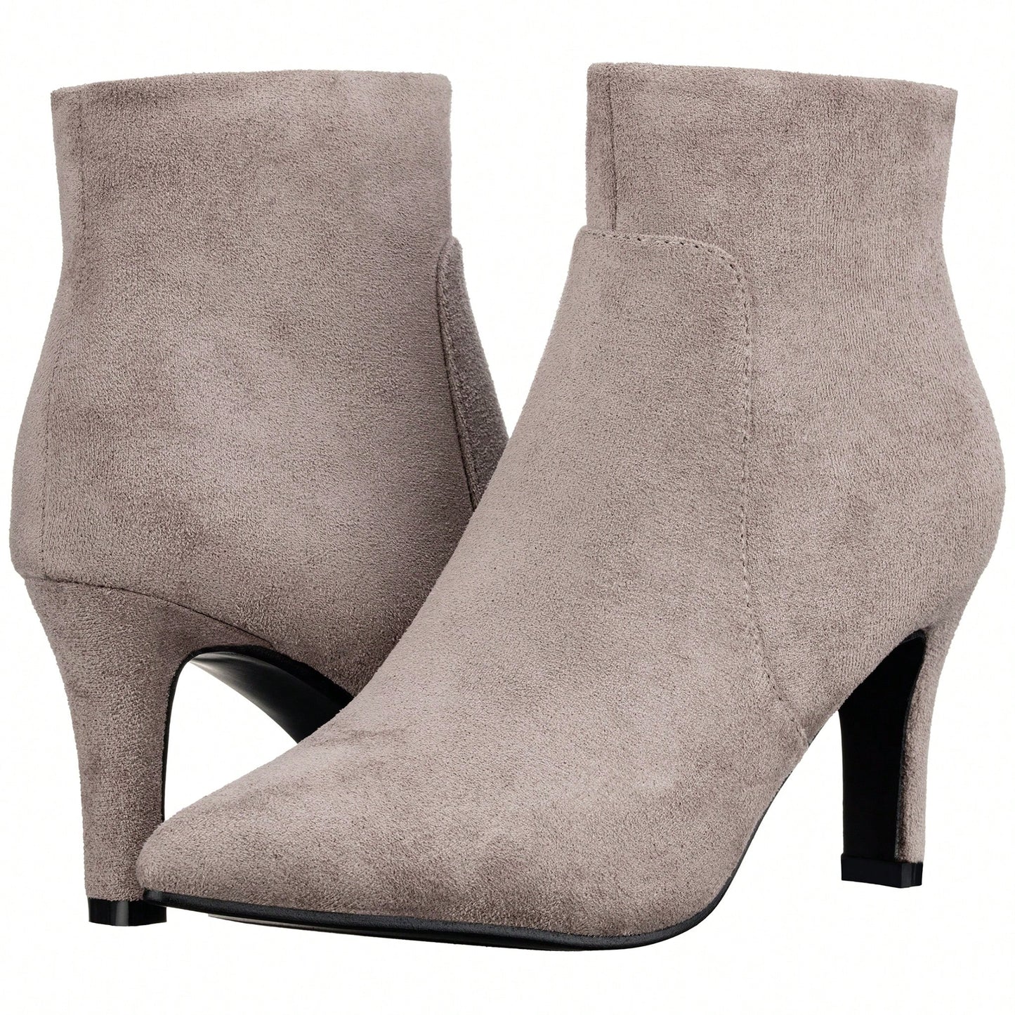 Women's Pointed Toe Stiletto Heel Ankle Boots Thin High Heel Fashionable Ankle Boots Short Boots High Heel Ankle Boots Winter Booties