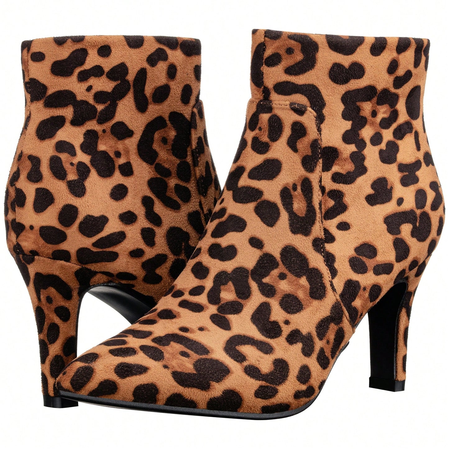 Women's Pointed Toe Stiletto Heel Ankle Boots Thin High Heel Fashionable Ankle Boots Short Boots High Heel Ankle Boots Winter Booties