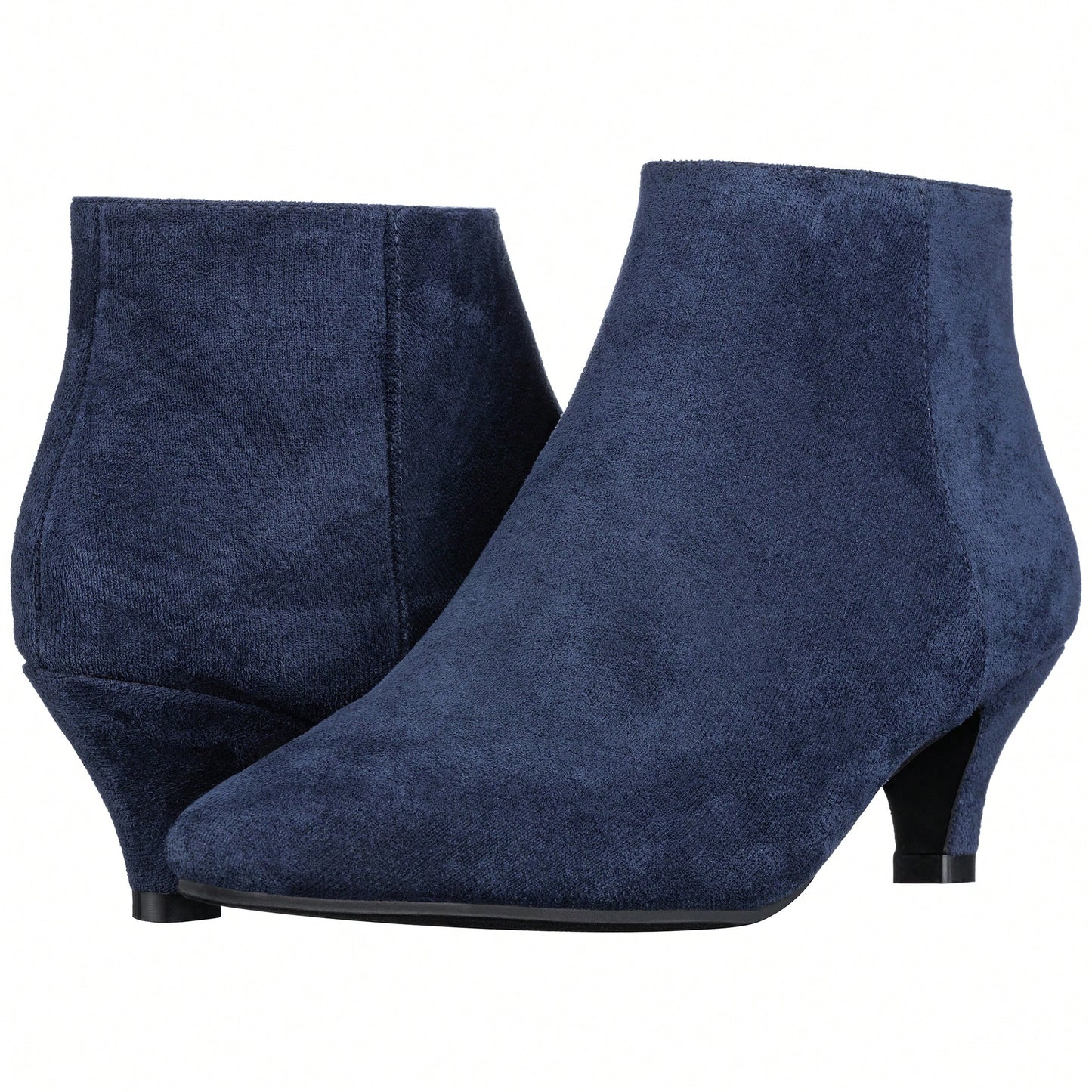 Women's Pointed Toe Ankle Boots Kitten Heel Short Boots Pointed Toe Stiletto Ankle Boots Low Heel Boots Short Low Heel Ankle Booties