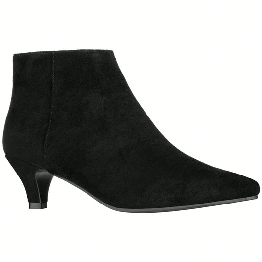 Women's Pointed Toe Ankle Boots Kitten Heel Short Boots Pointed Toe Stiletto Ankle Boots Low Heel Boots Short Low Heel Ankle Booties