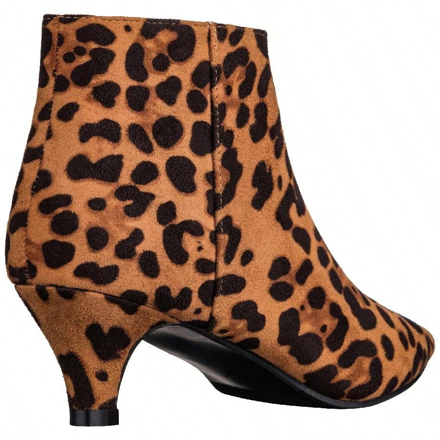 Women's Pointed Toe Ankle Boots Kitten Heel Short Boots Pointed Toe Stiletto Ankle Boots Low Heel Boots Short Low Heel Ankle Booties