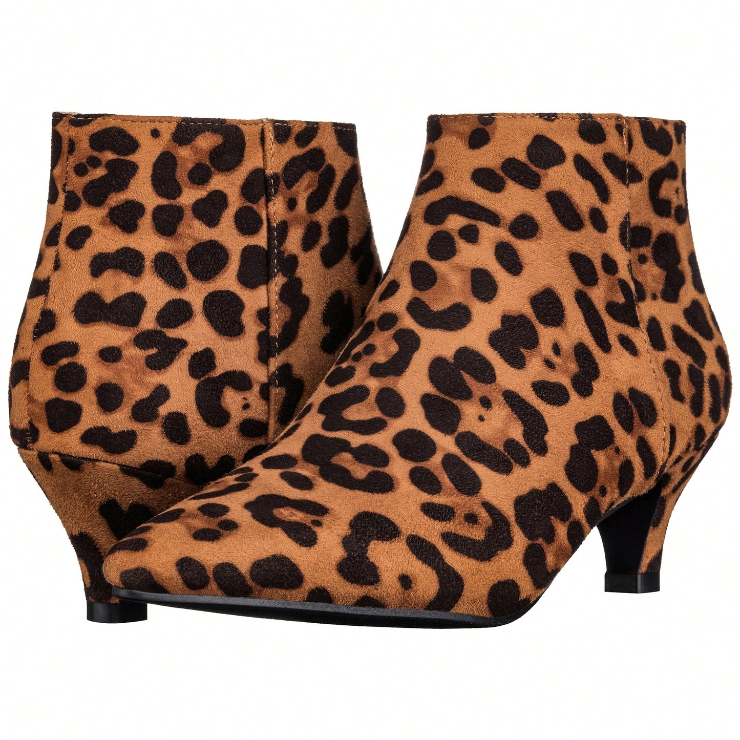 Women's Pointed Toe Ankle Boots Kitten Heel Short Boots Pointed Toe Stiletto Ankle Boots Low Heel Boots Short Low Heel Ankle Booties