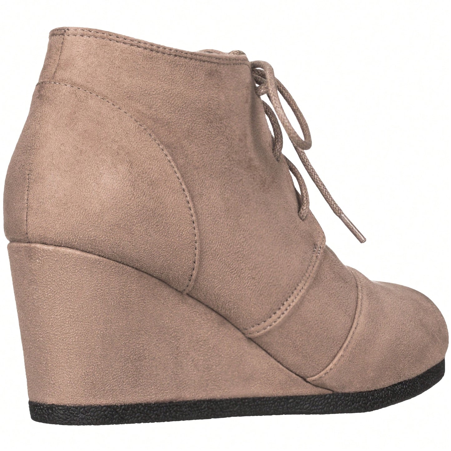 Women's Ankle Boots Wedge Heel Booties Casual Fashion Lace Up Low Wedge Heel Booties Shoes Low Wedges Platform Ankle Boots