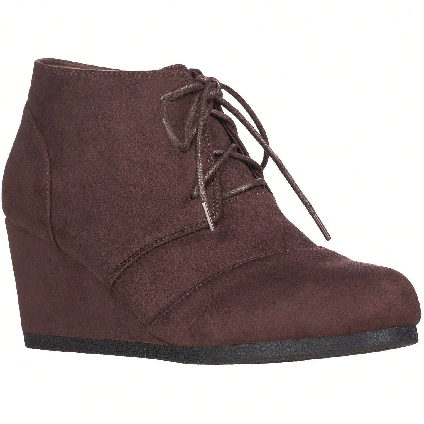 Women's Ankle Boots Wedge Heel Booties Casual Fashion Lace Up Low Wedge Heel Booties Shoes Low Wedges Platform Ankle Boots
