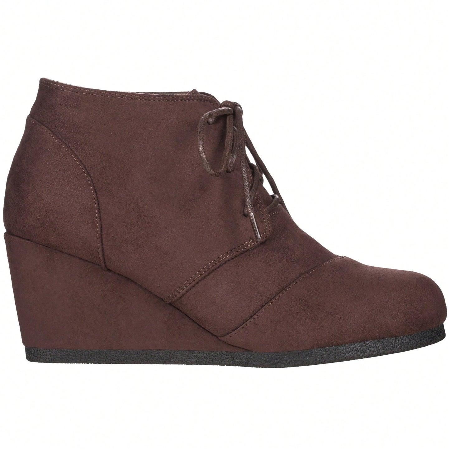 Women's Ankle Boots Wedge Heel Booties Casual Fashion Lace Up Low Wedge Heel Booties Shoes Low Wedges Platform Ankle Boots