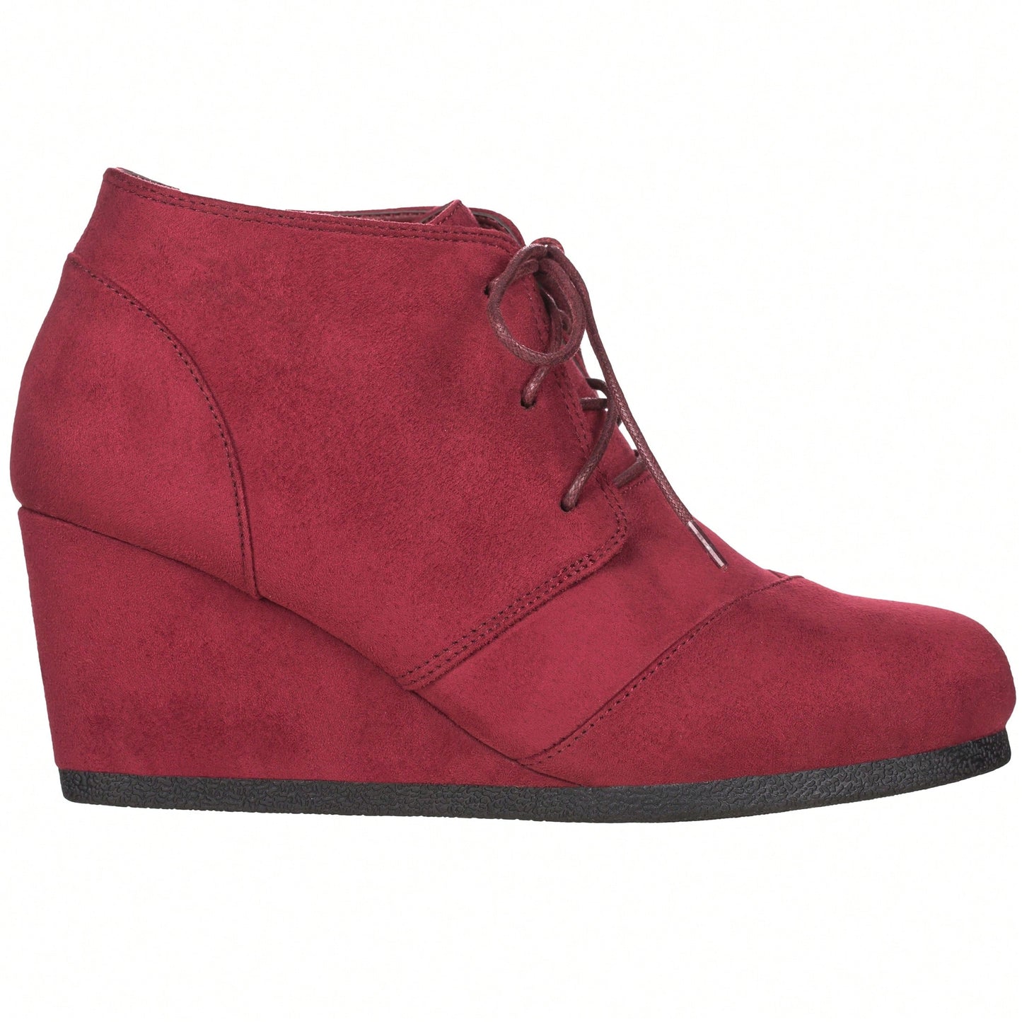 Women's Ankle Boots Wedge Heel Booties Casual Fashion Lace Up Low Wedge Heel Booties Shoes Low Wedges Platform Ankle Boots