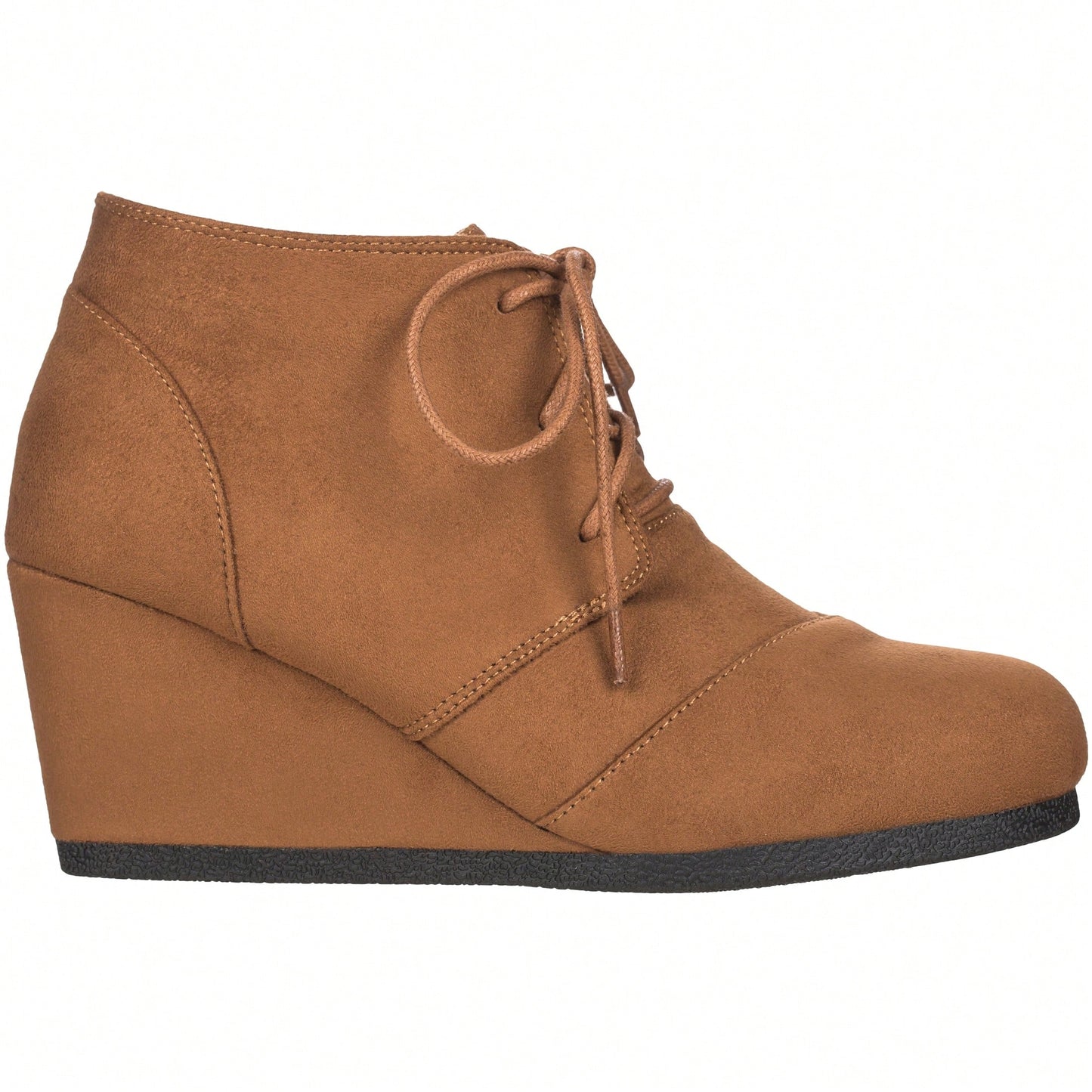 Women's Ankle Boots Wedge Heel Booties Casual Fashion Lace Up Low Wedge Heel Booties Shoes Low Wedges Platform Ankle Boots