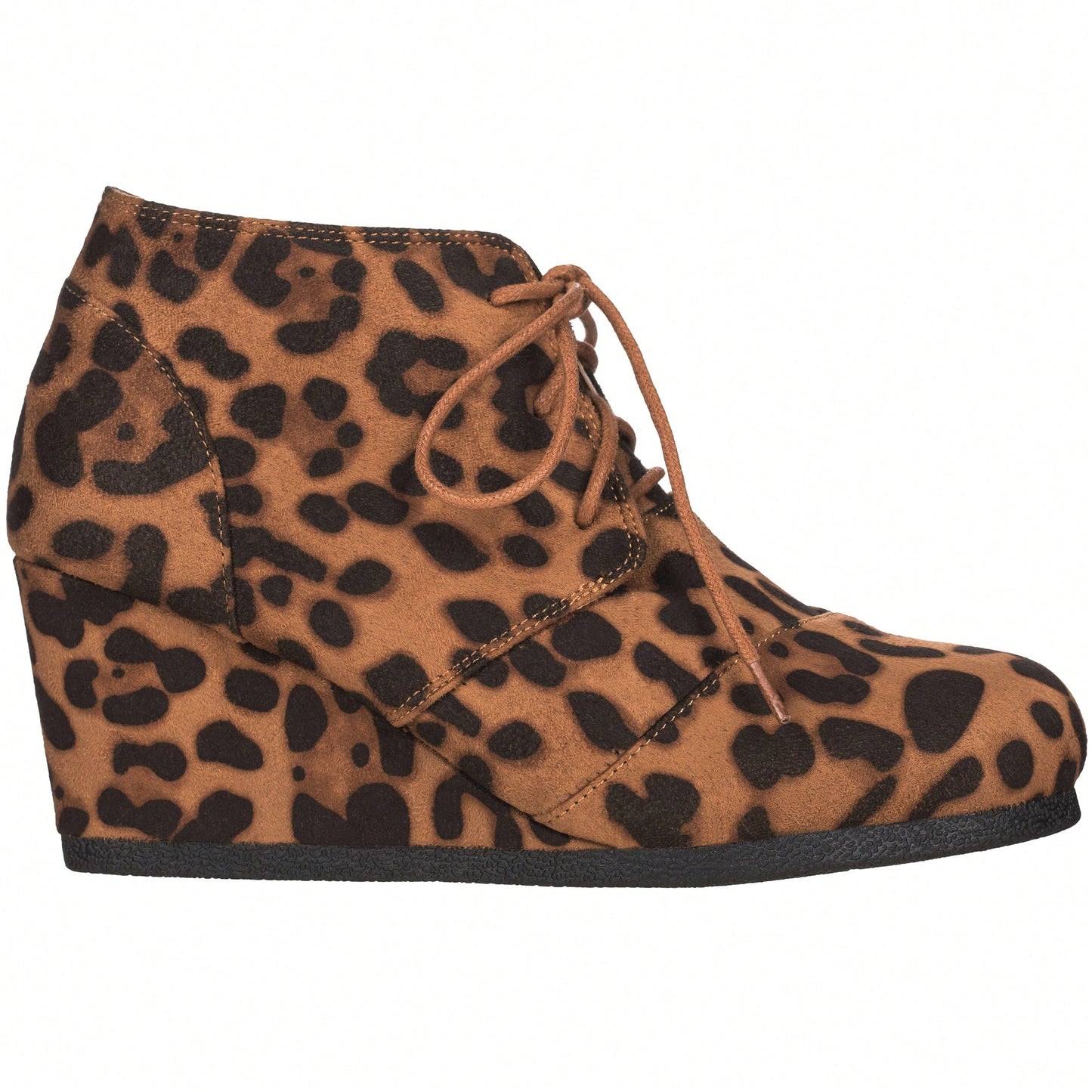 Women's Ankle Boots Wedge Heel Booties Casual Fashion Lace Up Low Wedge Heel Booties Shoes Low Wedges Platform Ankle Boots