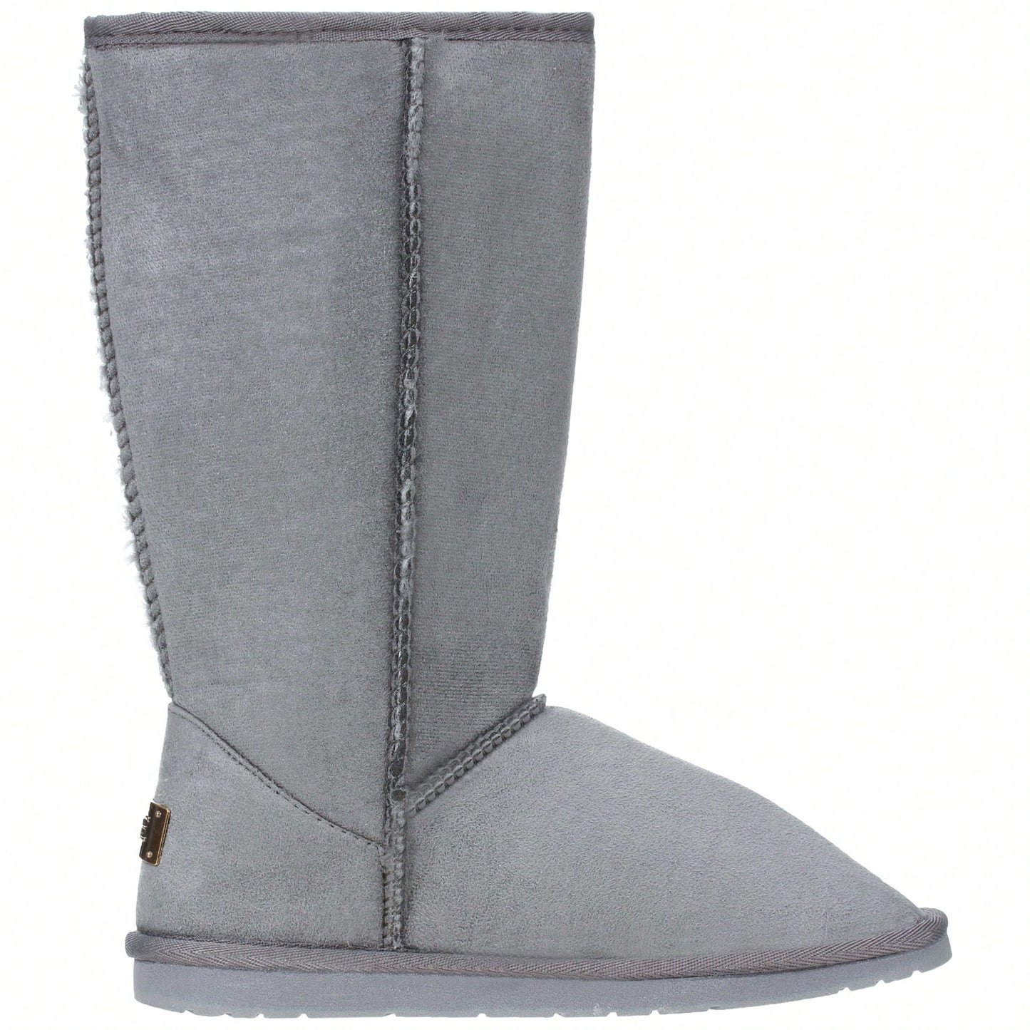 Women's Snow Boots Fleece Lined Solid Color Mid-Calf Flat Snow Boots For Winter Mid Calf Winter Snow Boots