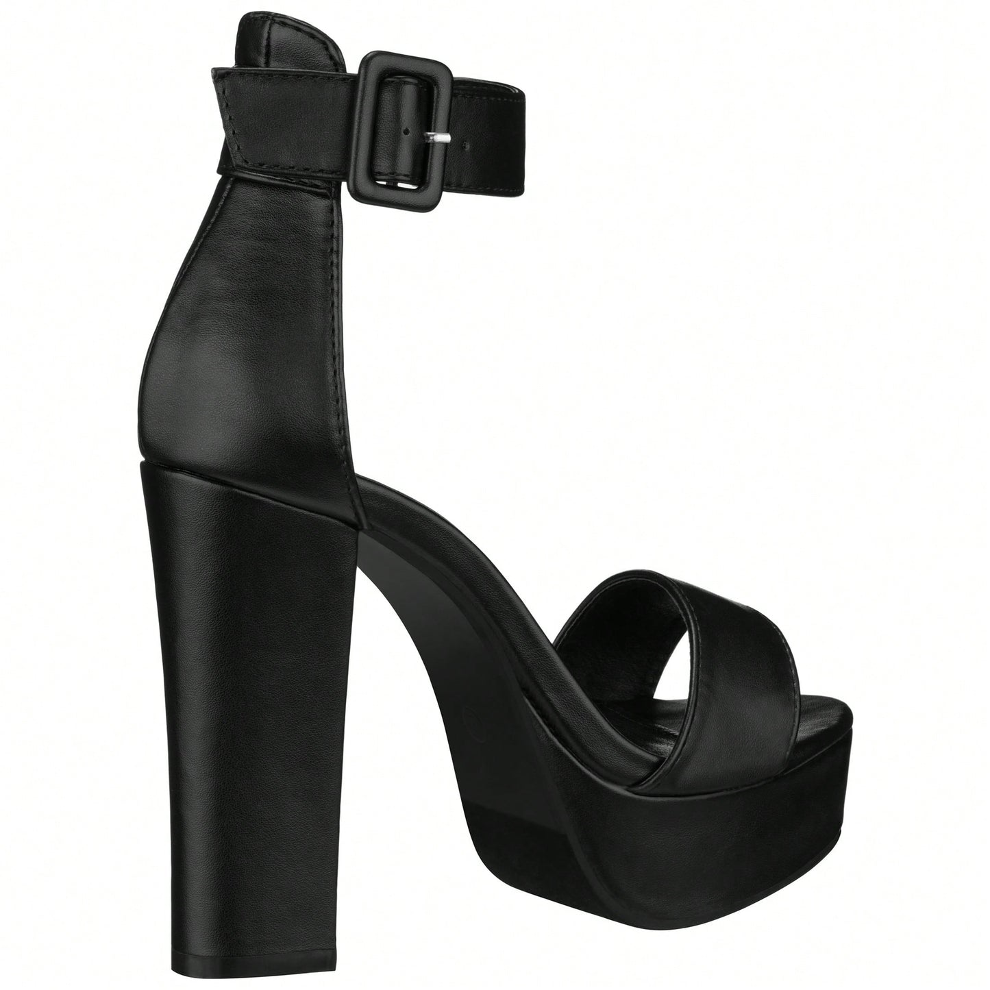Women High Heel Chunky Heeled Sandals Platform Heels Ankle Strap Sandals Open Toe Heels Chunky Block Dressy Pumps Sandals High Heel Chunky Block Platform Heels