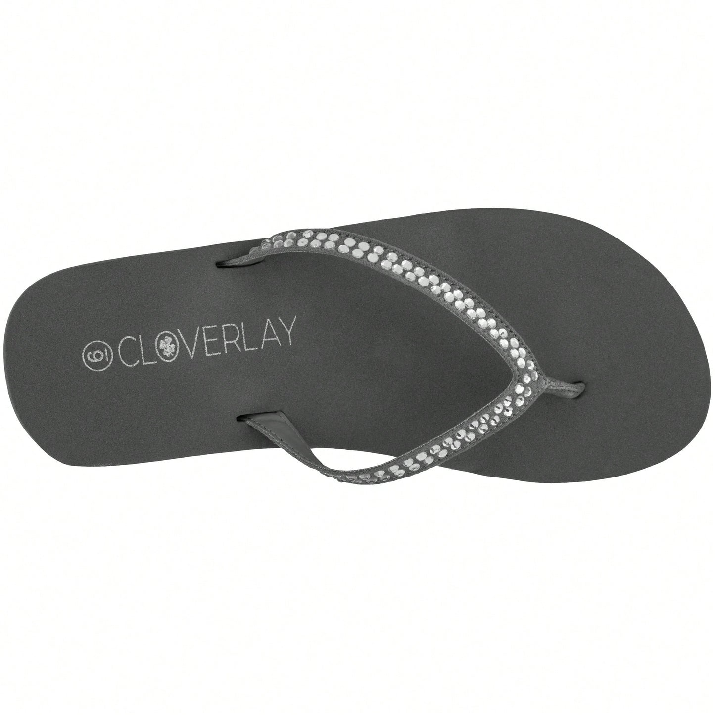 Women Rhinestone Decor Flip Flops Glamorous Summer Flip Flops Toe Post Vacation Fashion Black Flip Flops Summer Fashion Sandals