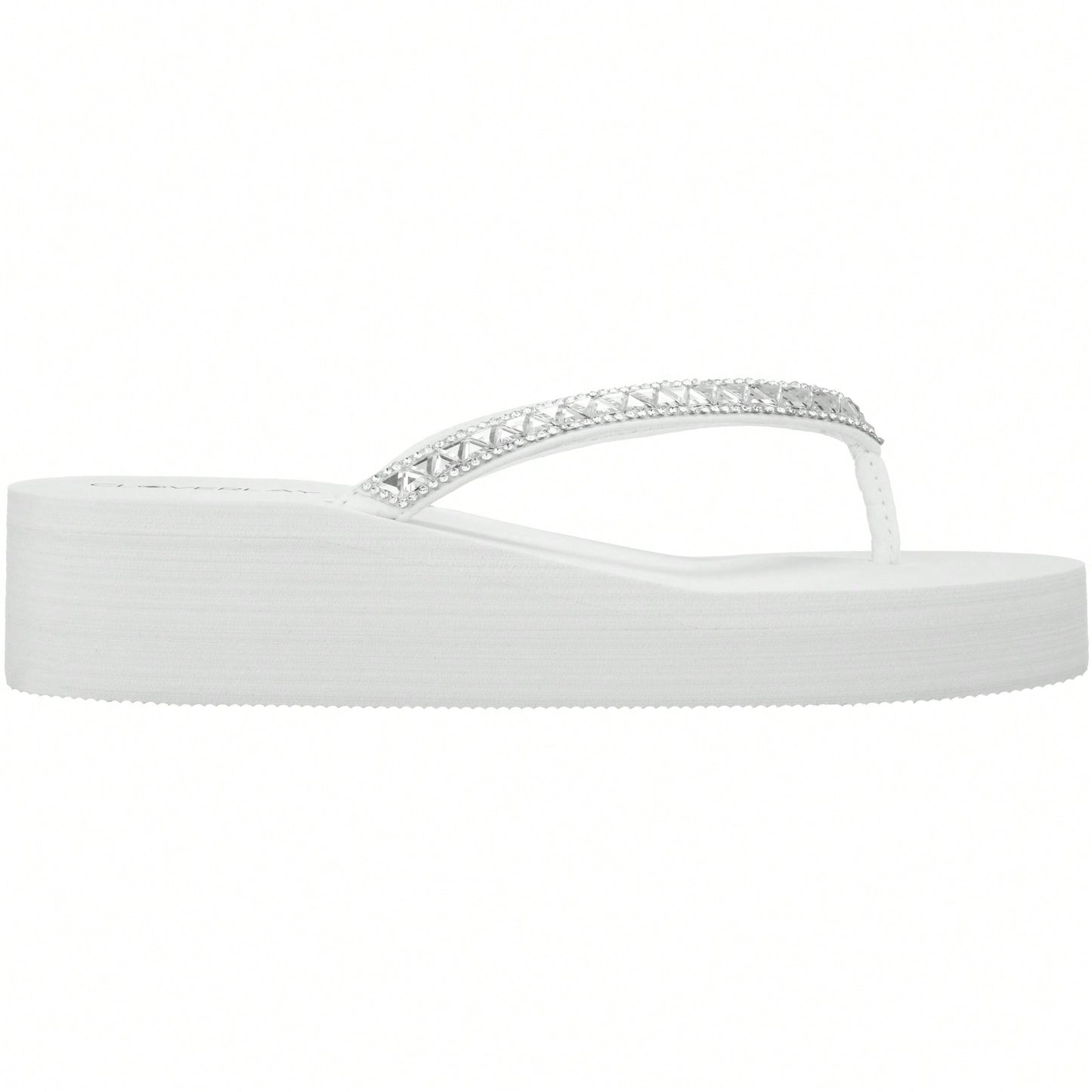 Women Rhinestone Decor Flip Flops Glamorous Summer Flip Flops Toe Post Vacation Fashion Black Flip Flops Summer Fashion Sandals