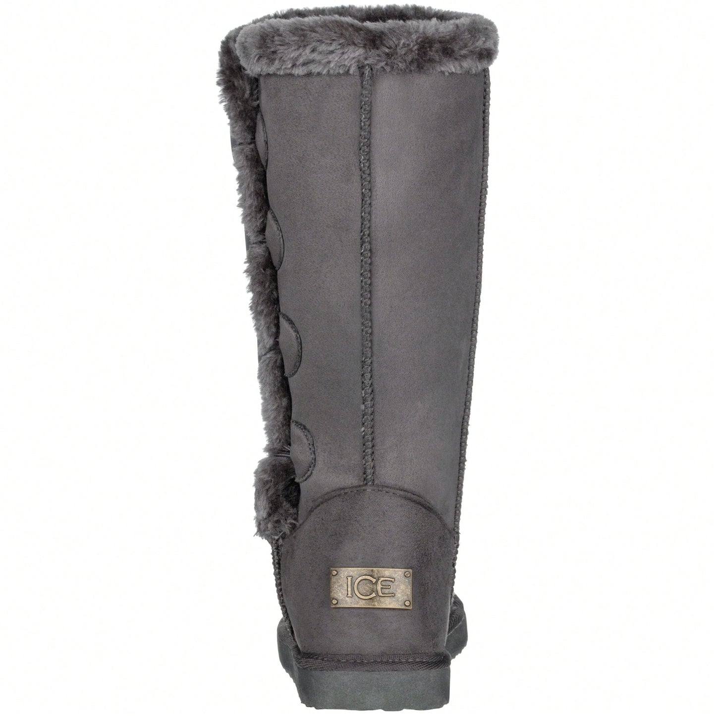 Women's Snow Boots Fleece Lined Solid Color Mid-Calf Flat Snow Boots Fur Lined Winter Boots