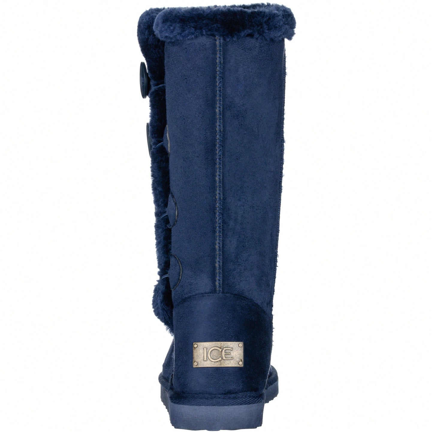 Women's Snow Boots Fleece Lined Solid Color Mid-Calf Flat Snow Boots Fur Lined Winter Boots