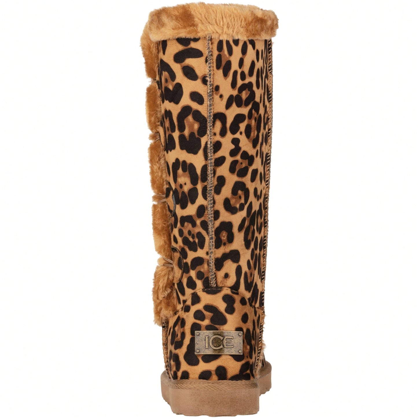 Women's Snow Boots Fleece Lined Solid Color Mid-Calf Flat Snow Boots Fur Lined Winter Boots