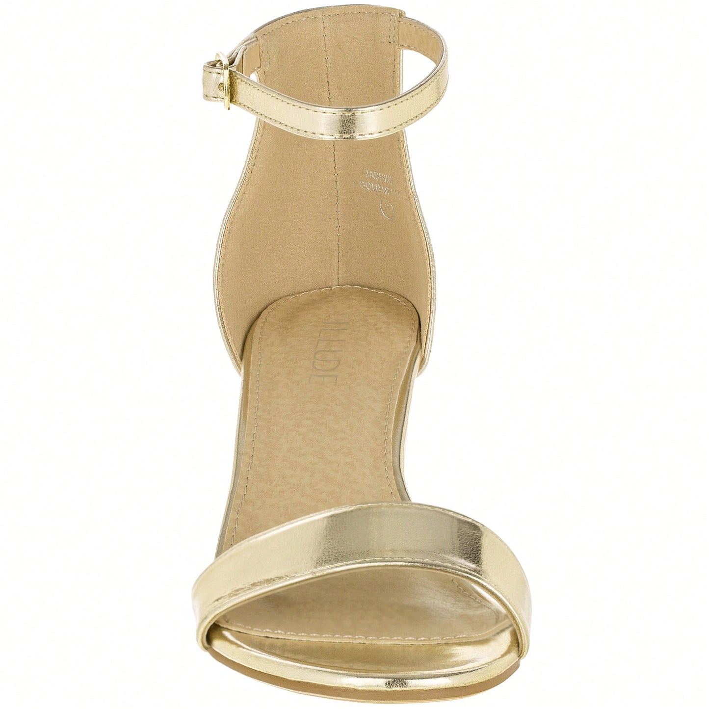 Women Buckle Decor Chunky Heeled Sandals Elegant Summer Ankle Strap Sandals Chunky Heeled Ankle Strap Sandals Low Heeled Sandal Suede
