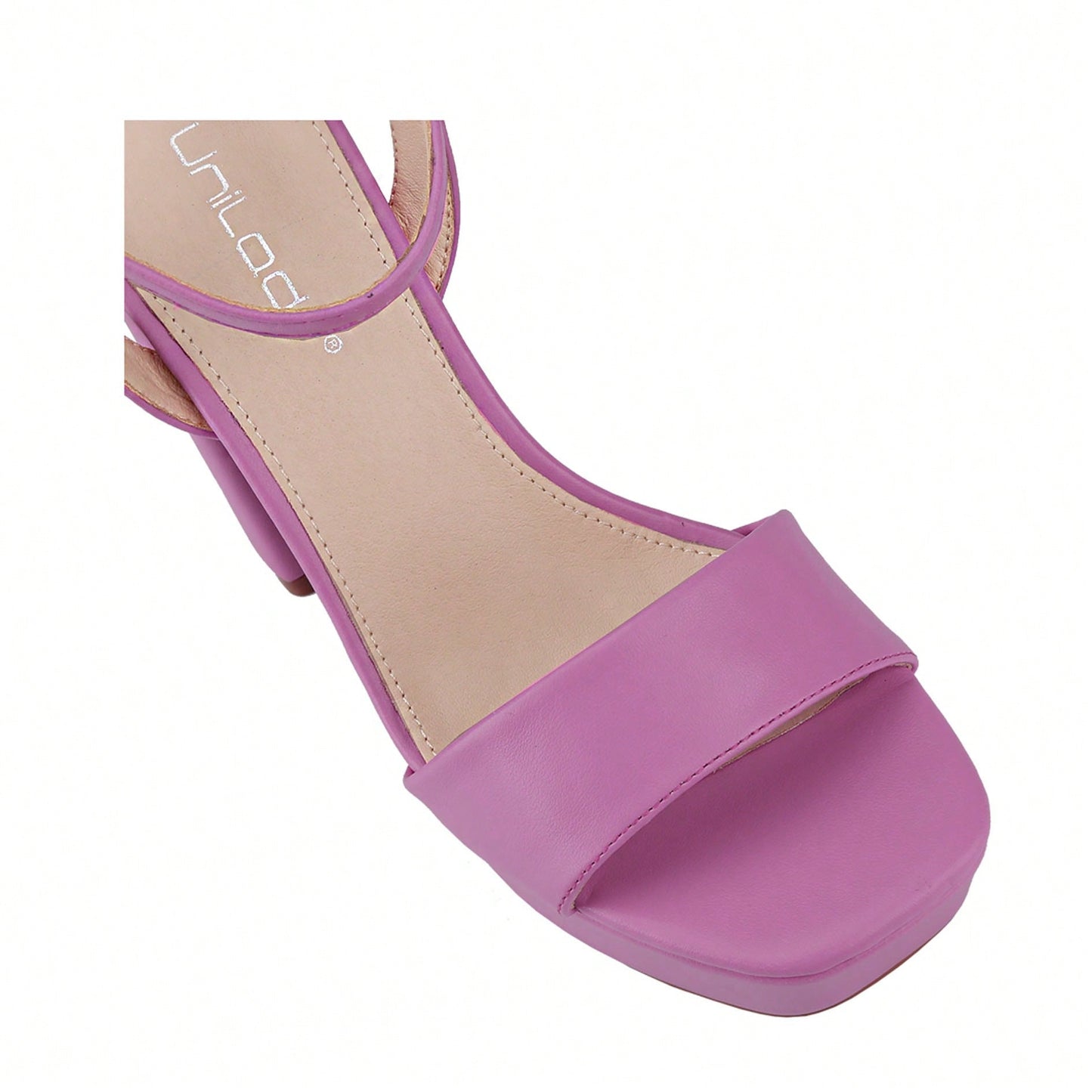 Women's Platform Heel Chunky Heeled Strappy Sandals Open Toe Chunky Heeled Sandal For Wedding Work Party Dress