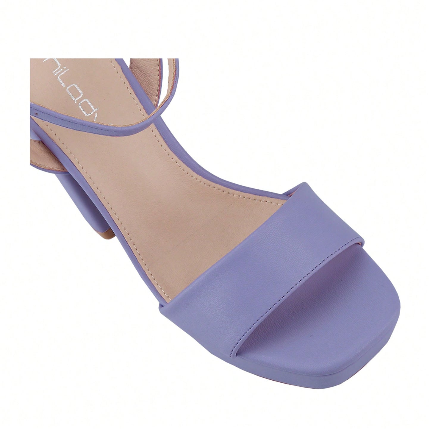 Women's Platform Heel Chunky Heeled Strappy Sandals Open Toe Chunky Heeled Sandal For Wedding Work Party Dress