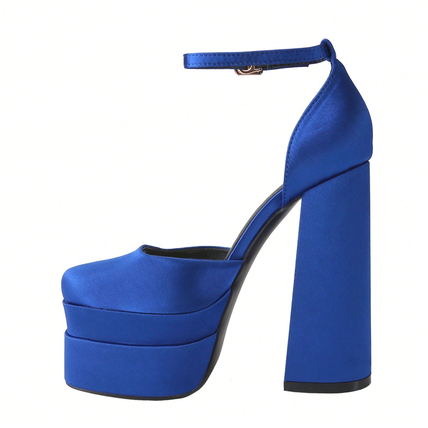 Women's Platform Heels Chunky Heel Strappy Sandals Open Toe Design For Wedding Work Party Dress
