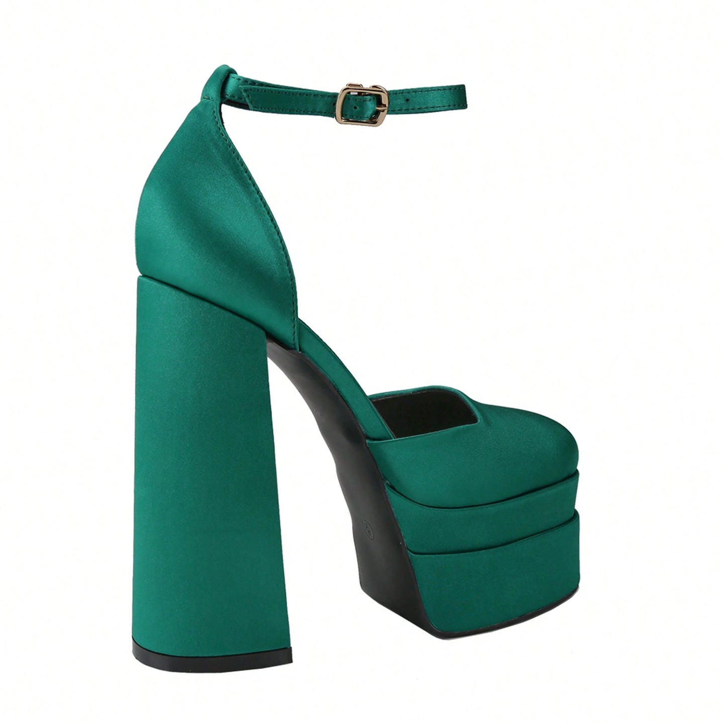 Women's Platform Heels Chunky Heel Strappy Sandals Open Toe Design For Wedding Work Party Dress