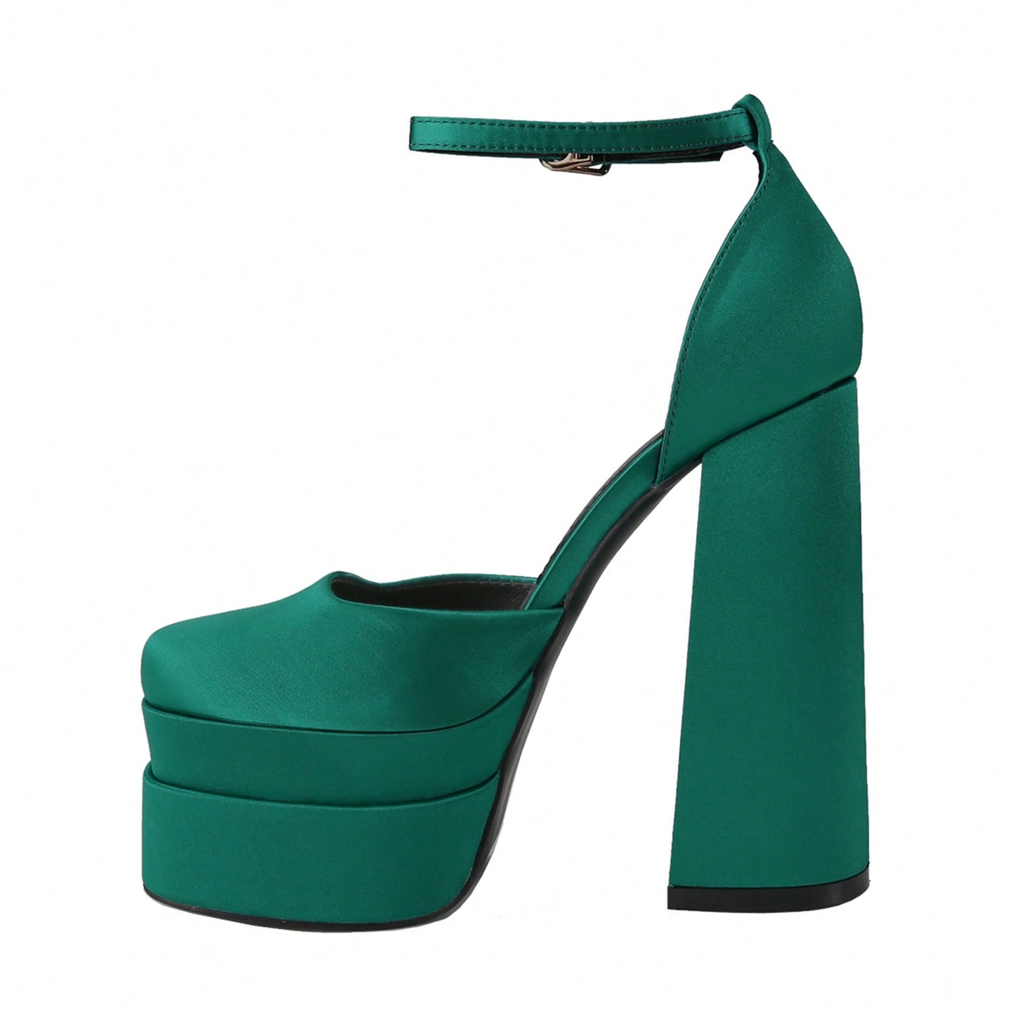 Women's Platform Heels Chunky Heel Strappy Sandals Open Toe Design For Wedding Work Party Dress