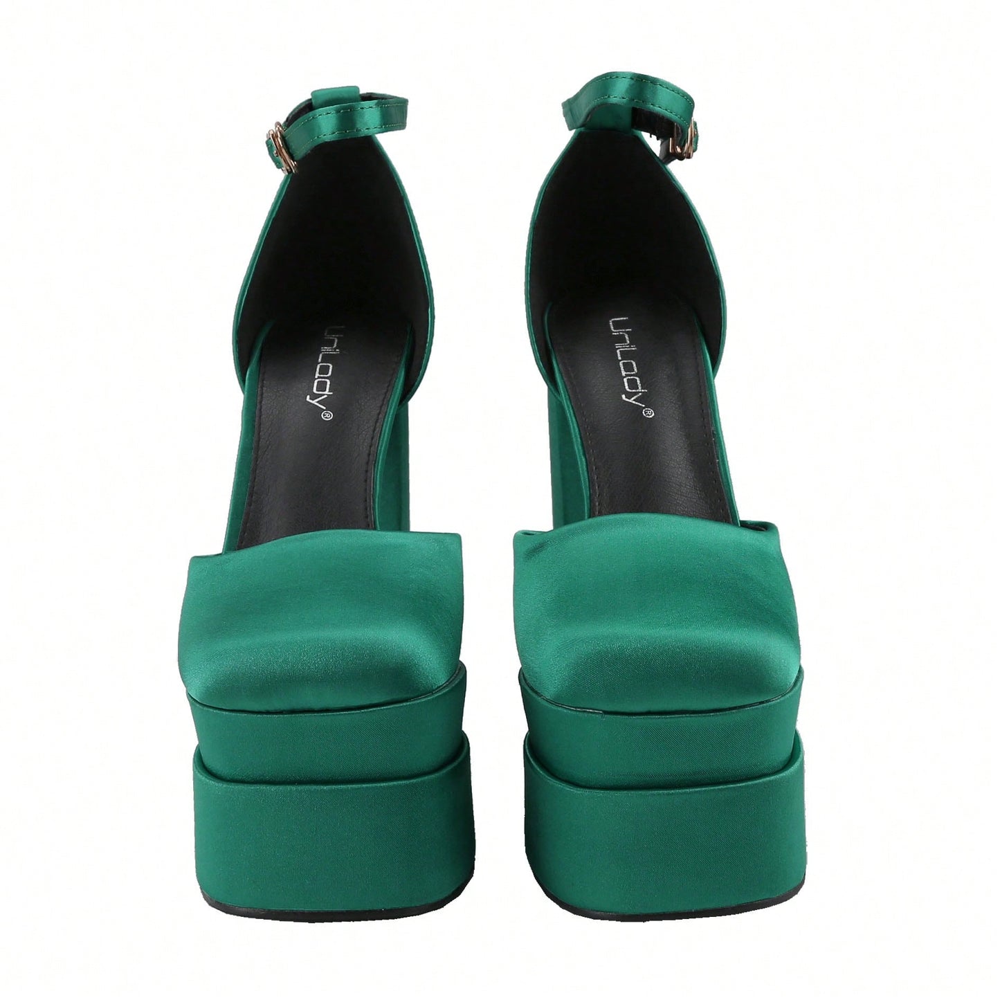 Women's Platform Heels Chunky Heel Strappy Sandals Open Toe Design For Wedding Work Party Dress